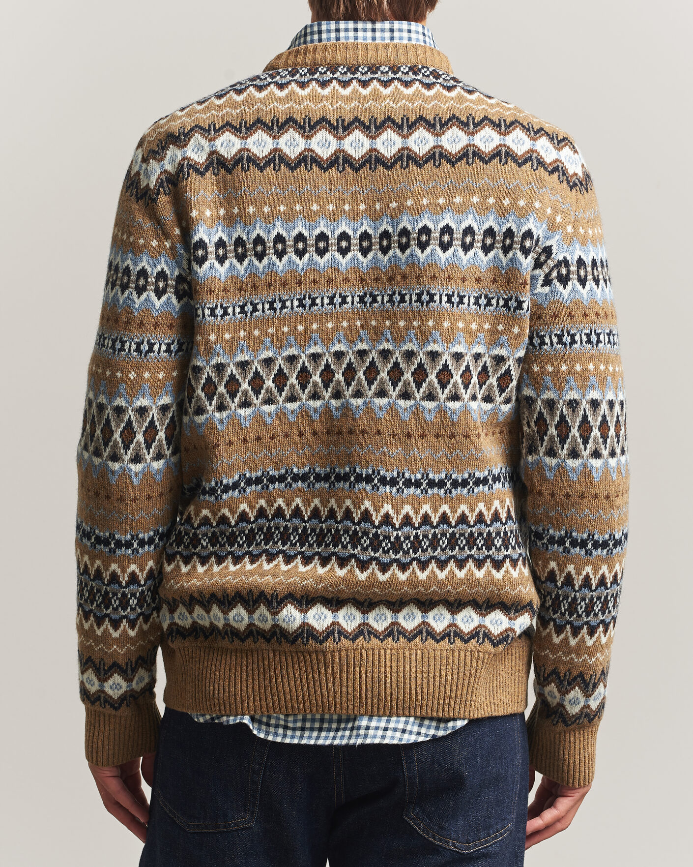 Herre | Trøjer | Barbour Lifestyle | Case Fairisle Crew Trench