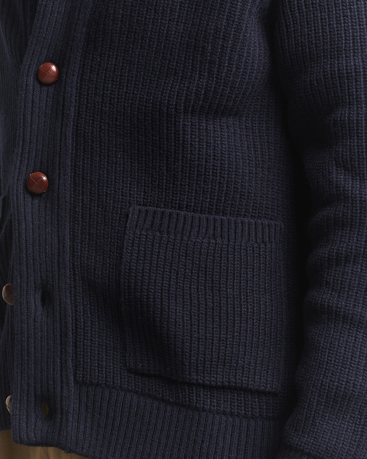 Herre | Trøjer | Barbour Lifestyle | Hartland Knitted Shawl Cardigan Navy