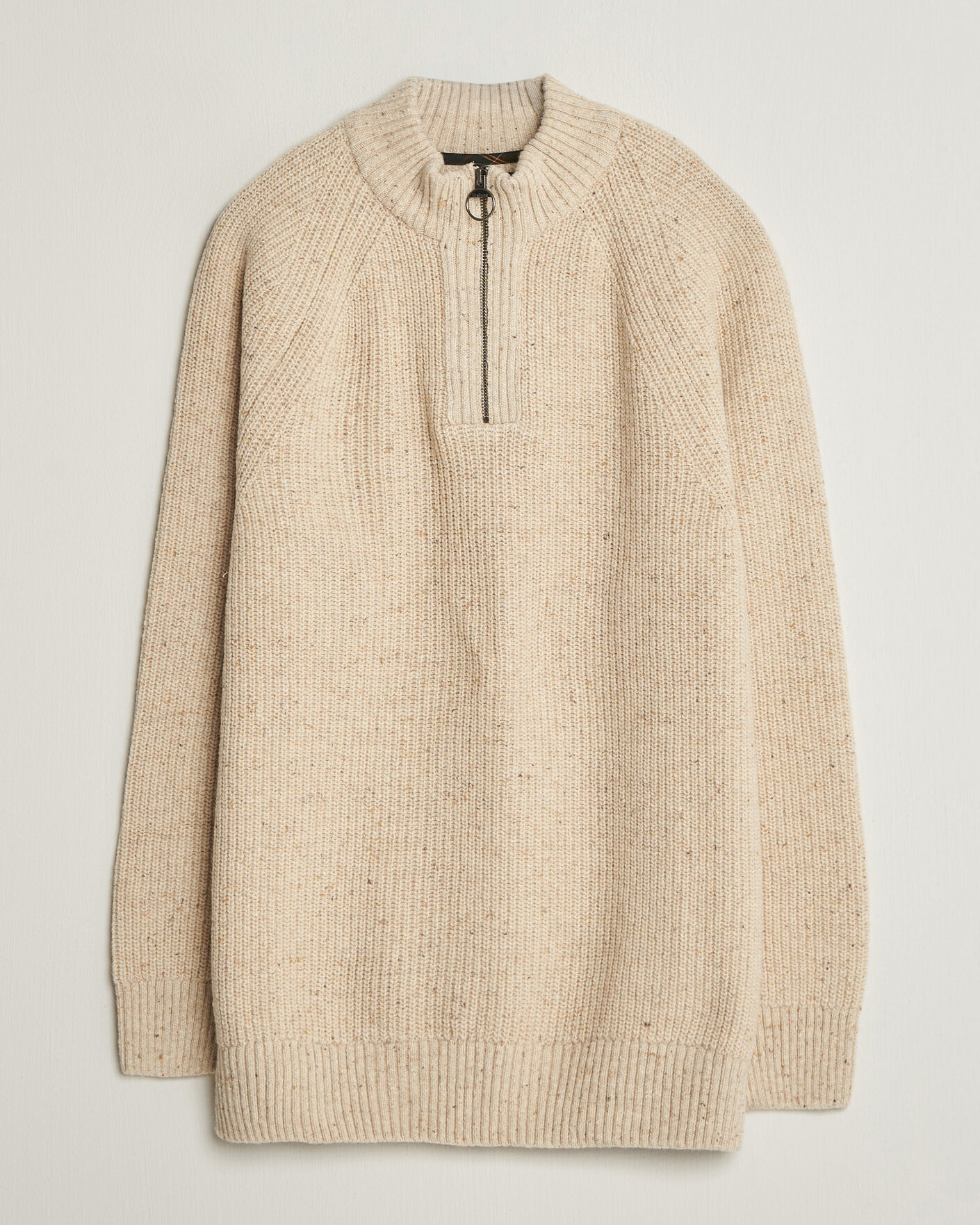 Herre | Trøjer | Barbour Lifestyle | Essentials Donegal Half Zip Pearl