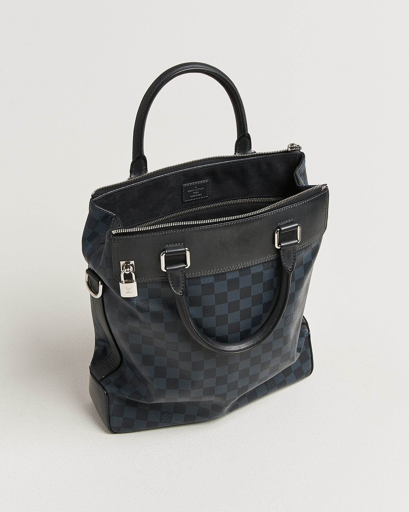 Herre | Pre-Owned & Vintage Bags | Louis Vuitton Pre-Owned | Greenwich Tote Bag Damier Cobalt