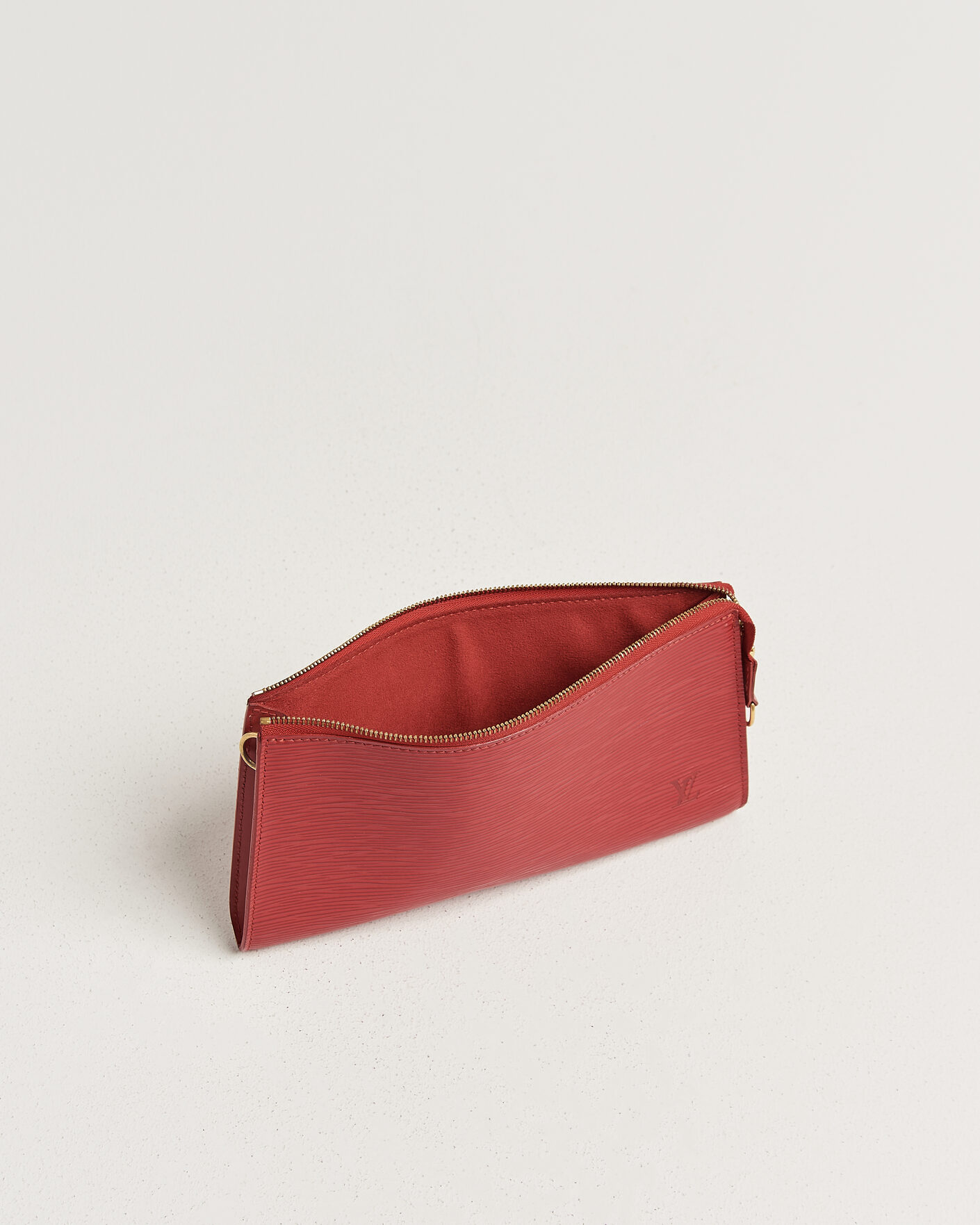 Herre | Pre-Owned & Vintage Bags | Louis Vuitton Pre-Owned | Pochette Accessoires Epi Leather Red