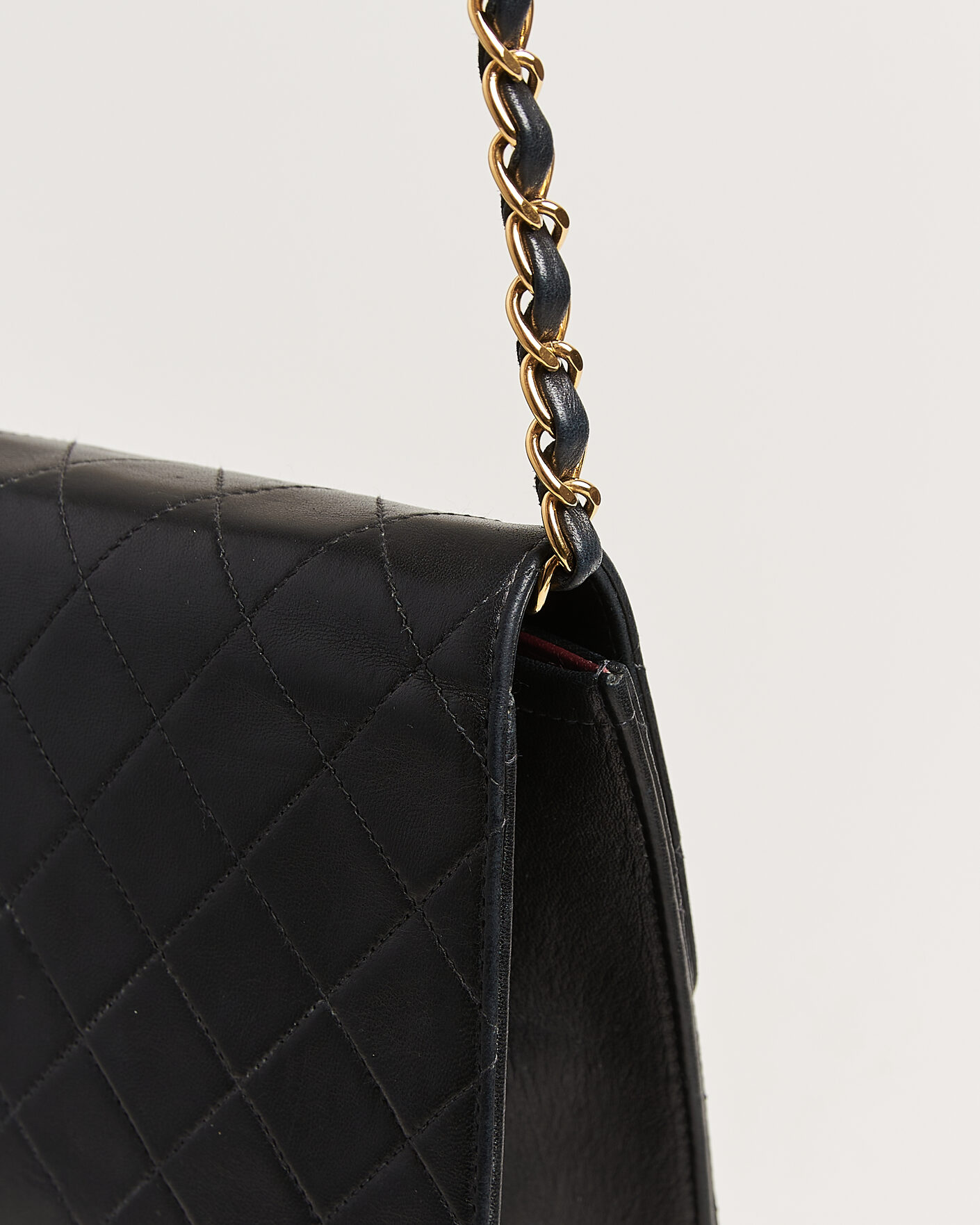 Herre | Pre-Owned & Vintage Bags | Chanel Pre-Owned | Single Flap Bag Black