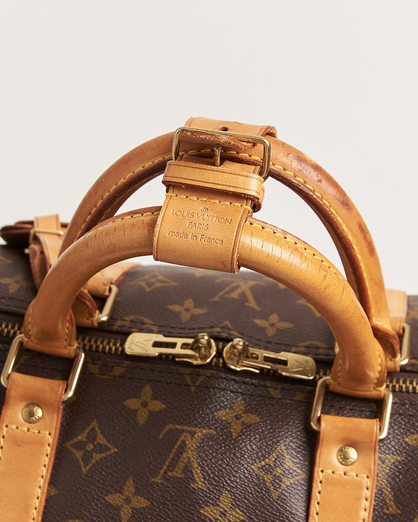 Herre | Pre-Owned & Vintage Bags | Louis Vuitton Pre-Owned | Keepall Bandouliére 55 Monogram