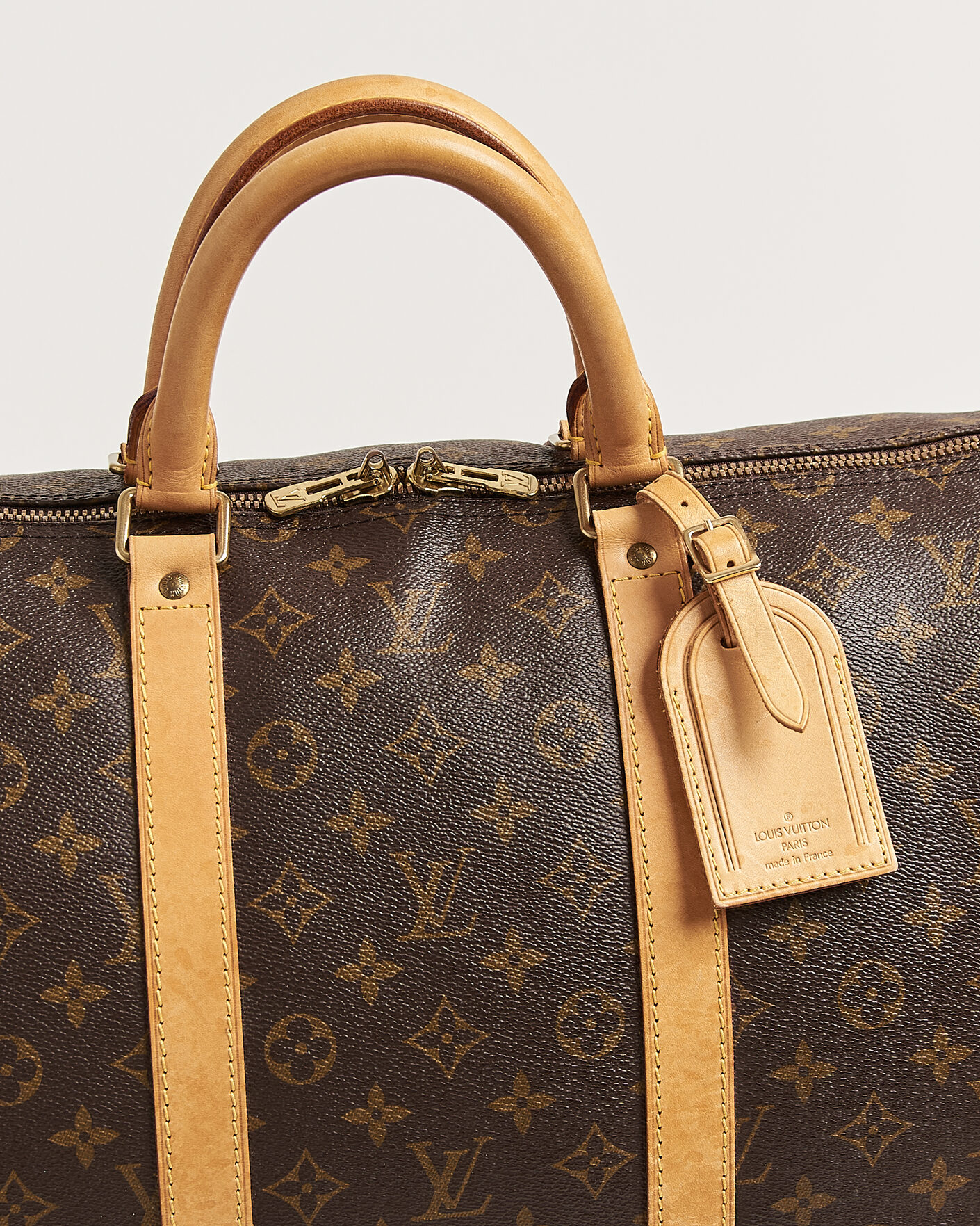 Herre | Pre-Owned & Vintage Bags | Louis Vuitton Pre-Owned | Keepall Bandouliére 55 Monogram