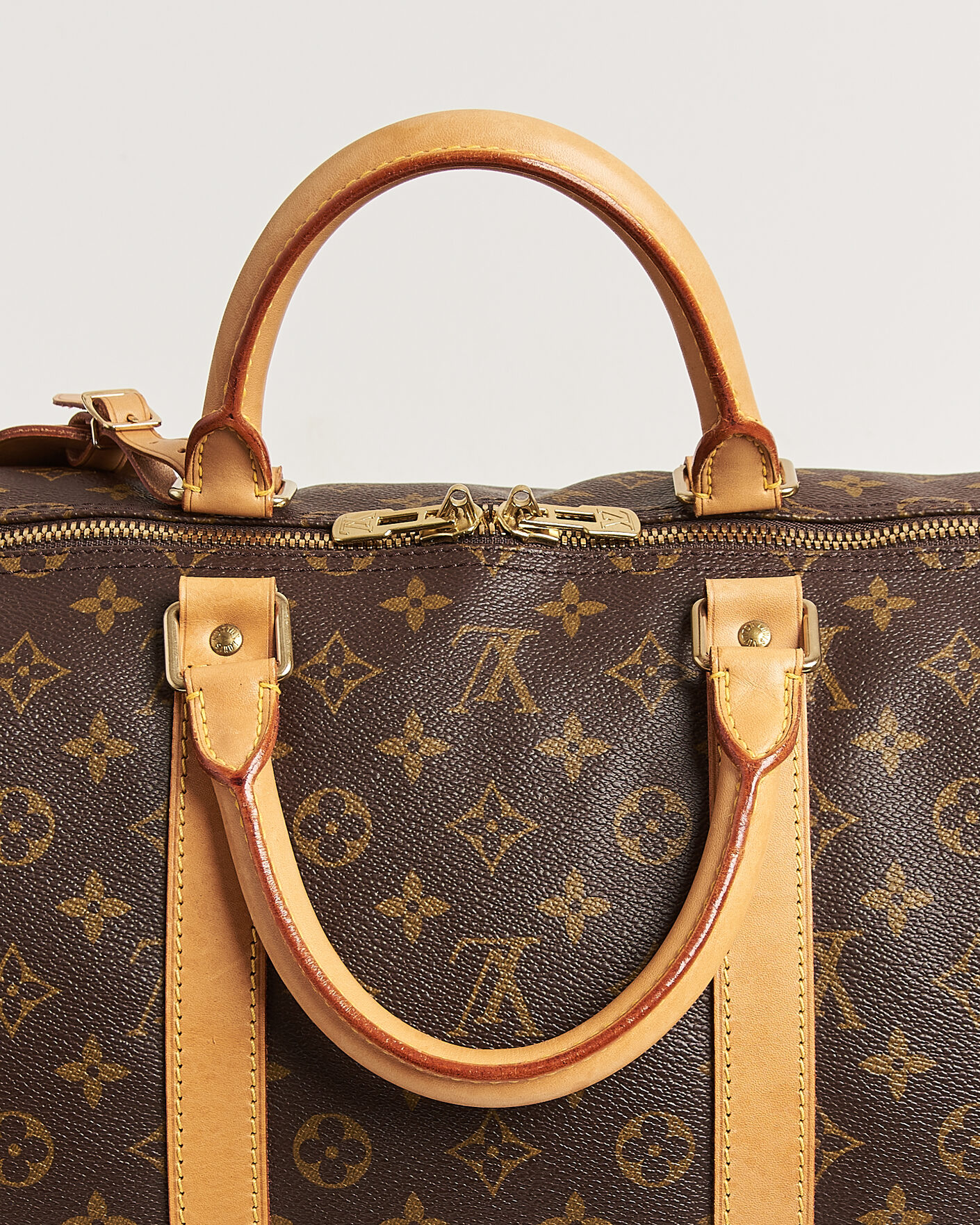 Herre | Pre-Owned & Vintage Bags | Louis Vuitton Pre-Owned | Keepall Bandouliére 55 Monogram