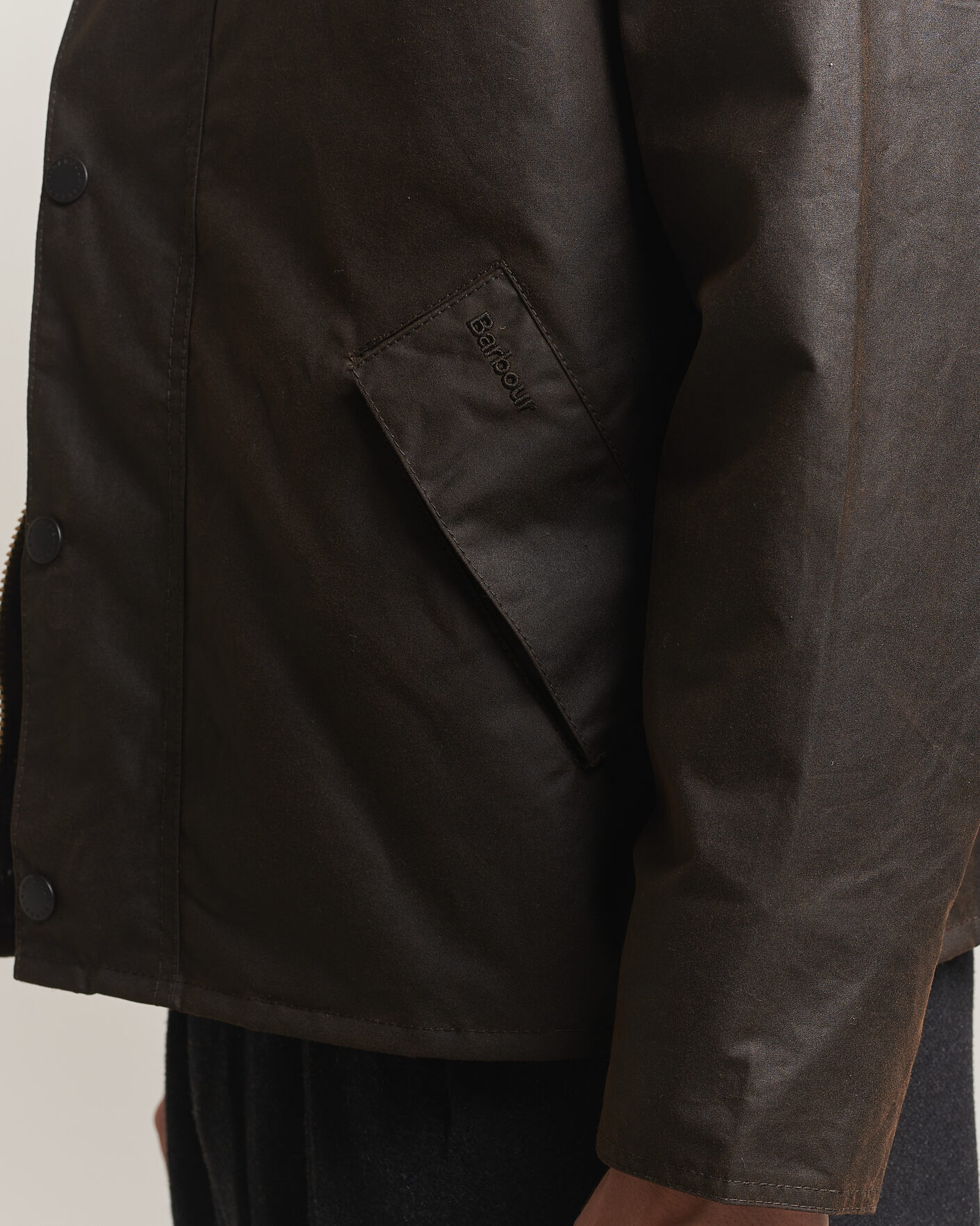 Herre | Jakker | Barbour Heritage | Transport Wax Jacket Dark Brown