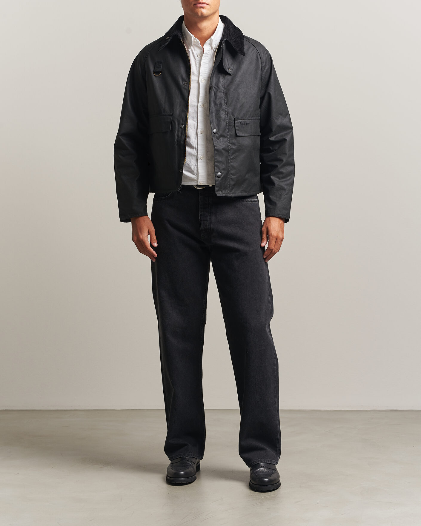 Herre | Jakker | Barbour Heritage | Spey Wax Jacket Black