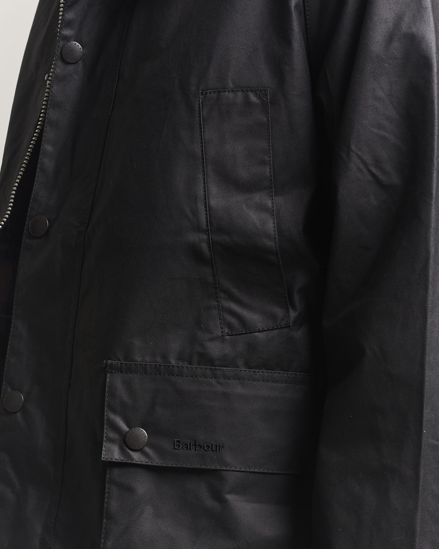 Herre | Jakker | Barbour Heritage | Oversize Bedale Wax Jacket Black