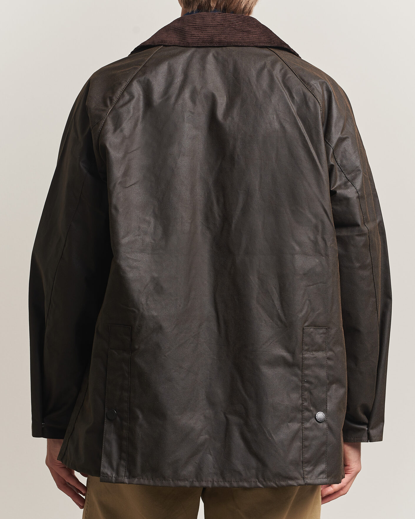 Herre | Jakker | Barbour Heritage | Oversize Bedale Wax Jacket Dark Brown