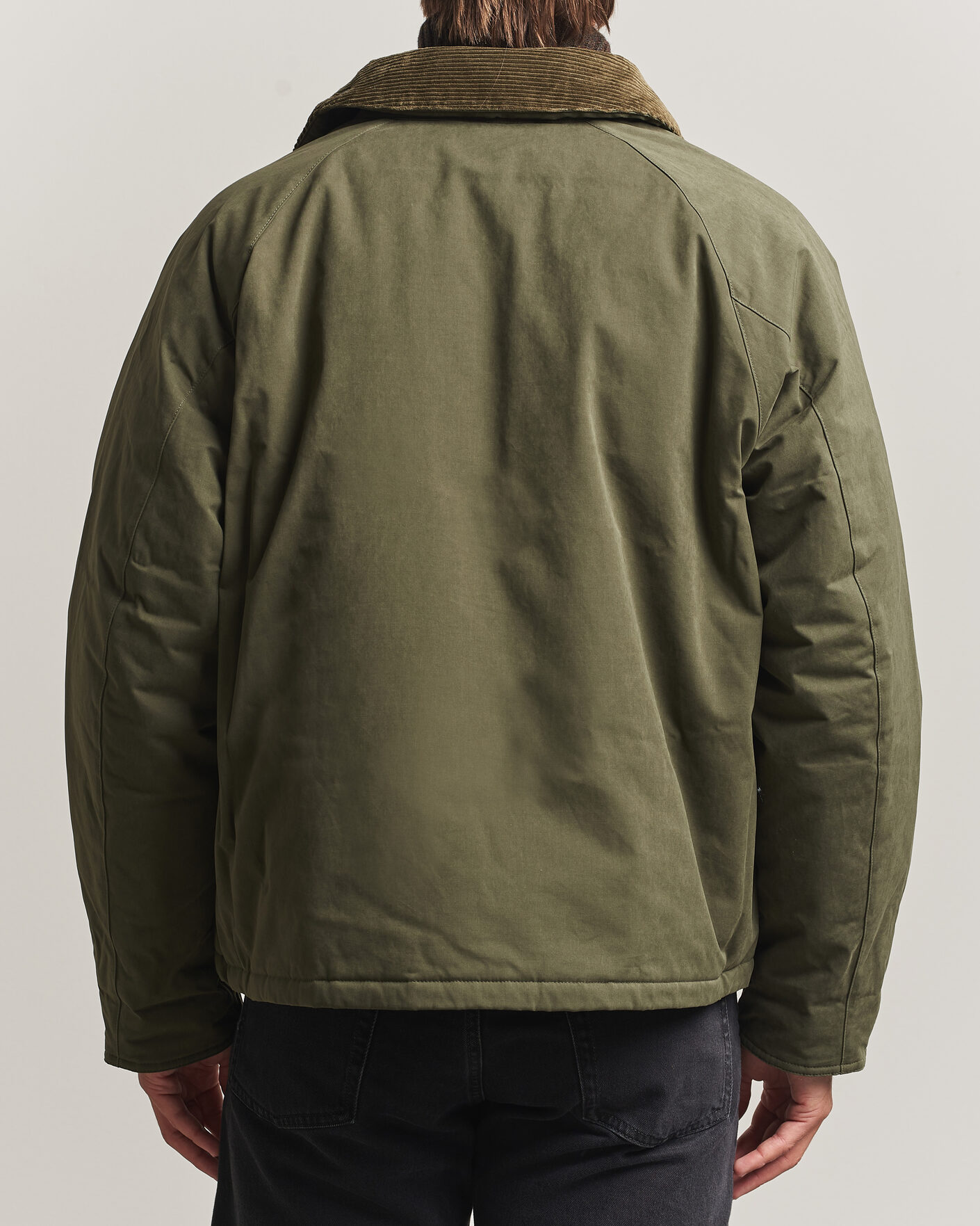 Herre | Jakker | Barbour Heritage | Padded Rollback Transport Jacket Olive