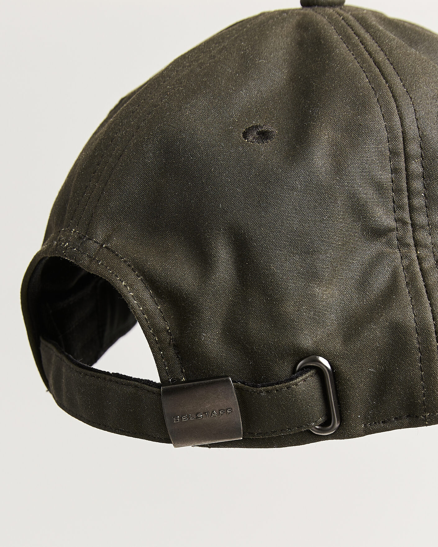Herre | Hatte & kasketter | Belstaff | Phoenix Wax Logo Cap Faded Olive