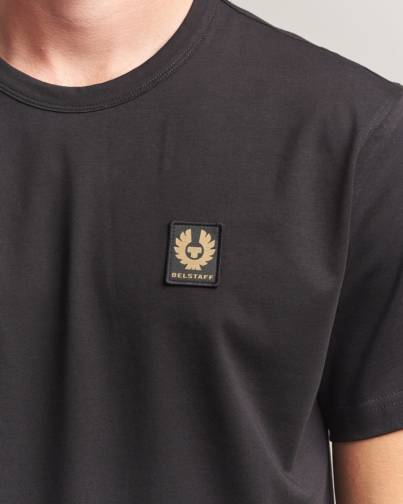 Herre | T-Shirts | Belstaff | Signature Crew Neck T-Shirt Black