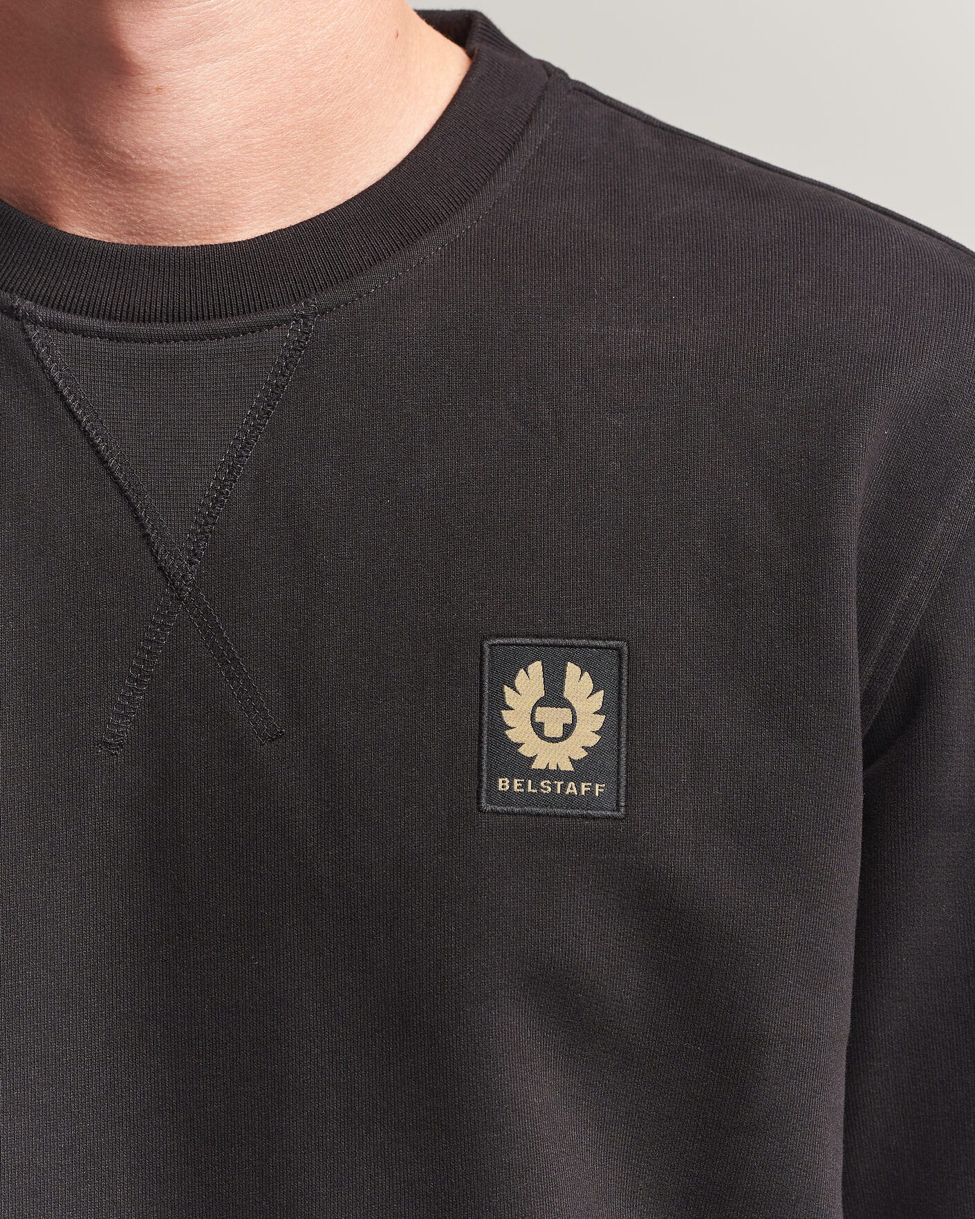 Herre | Trøjer | Belstaff | Signature Crew Neck Sweatshirt Black
