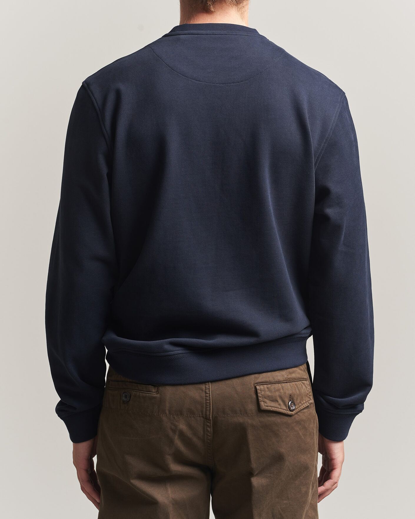 Herre | Trøjer | Belstaff | Signature Crew Neck Sweatshirt Dark Ink
