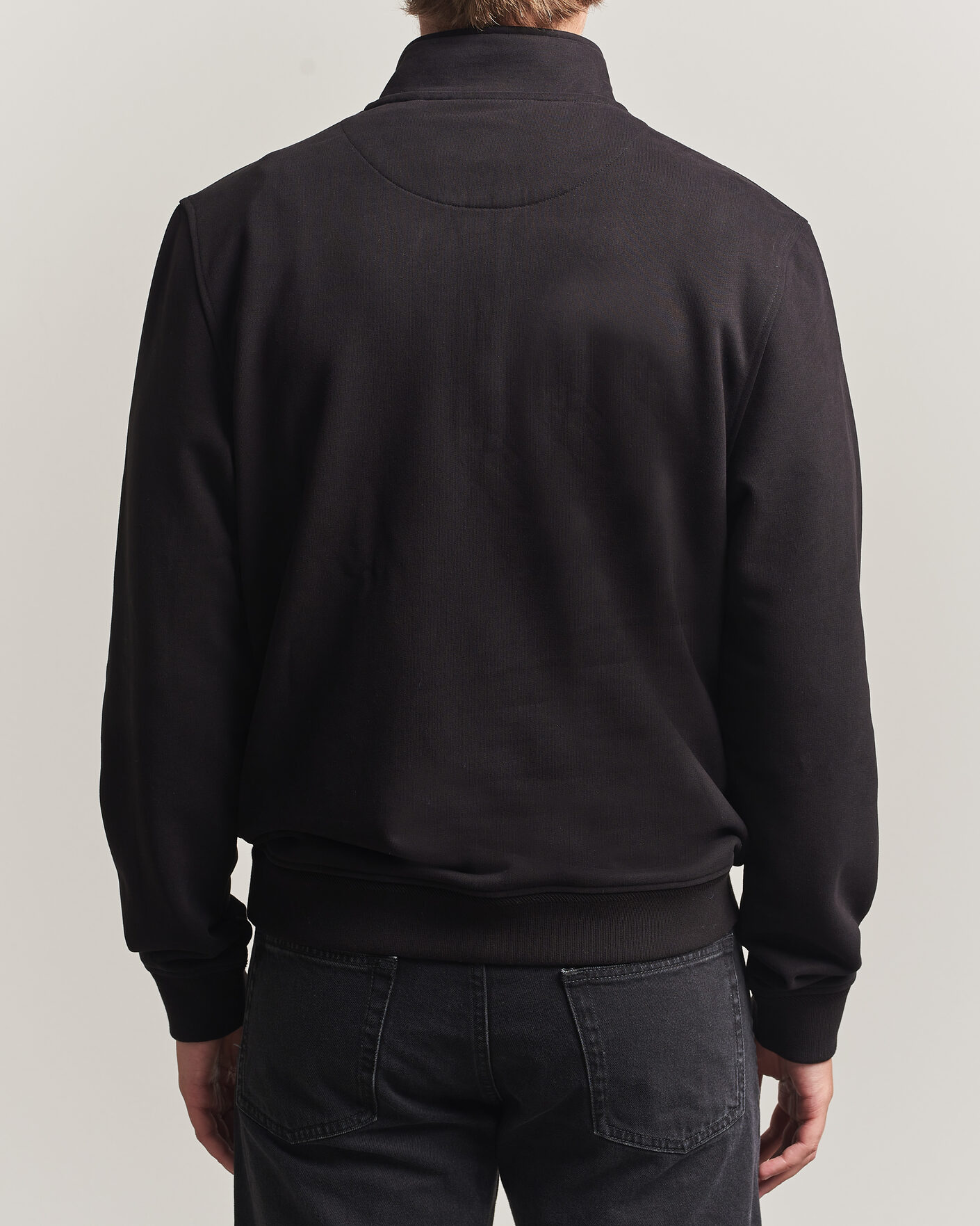Herre | Trøjer | Belstaff | Signature Half Zip Sweatshirt Black
