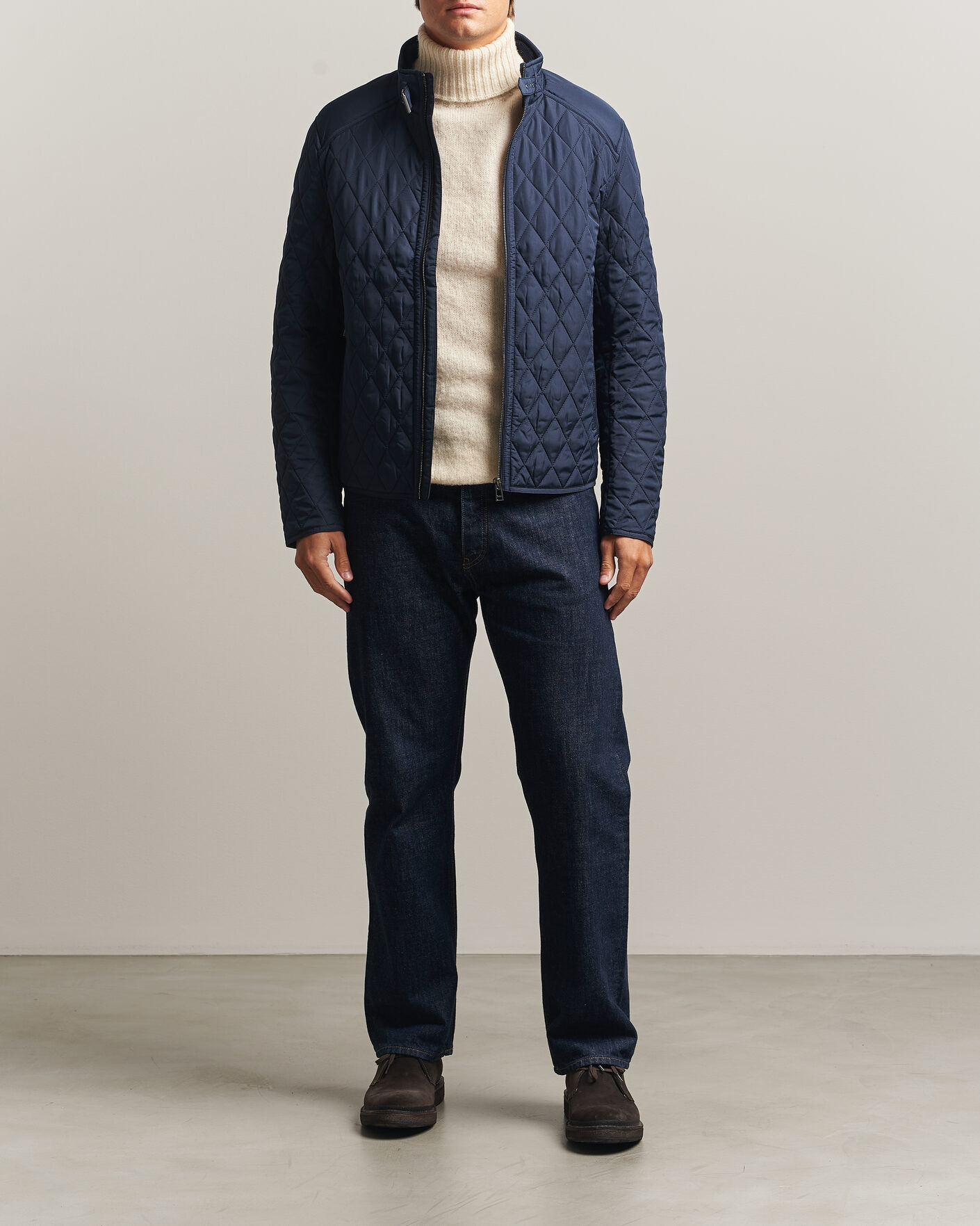 Herre | Jakker | Belstaff | Pembroke Quilted Jacket Dark Ink
