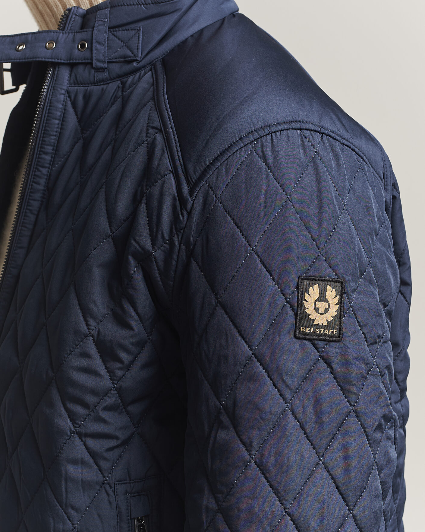 Herre | Jakker | Belstaff | Pembroke Quilted Jacket Dark Ink