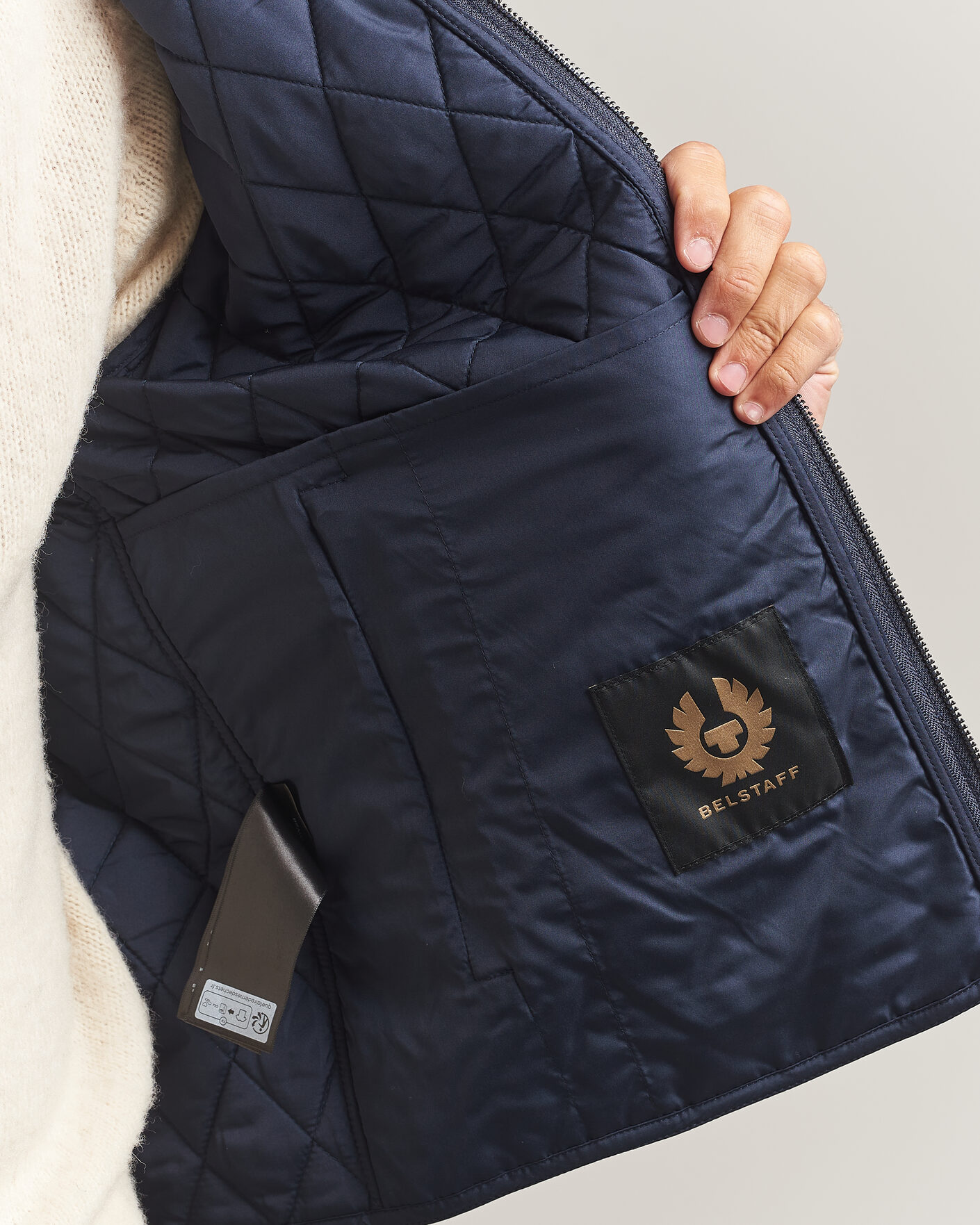Herre | Jakker | Belstaff | Pembroke Quilted Jacket Dark Ink