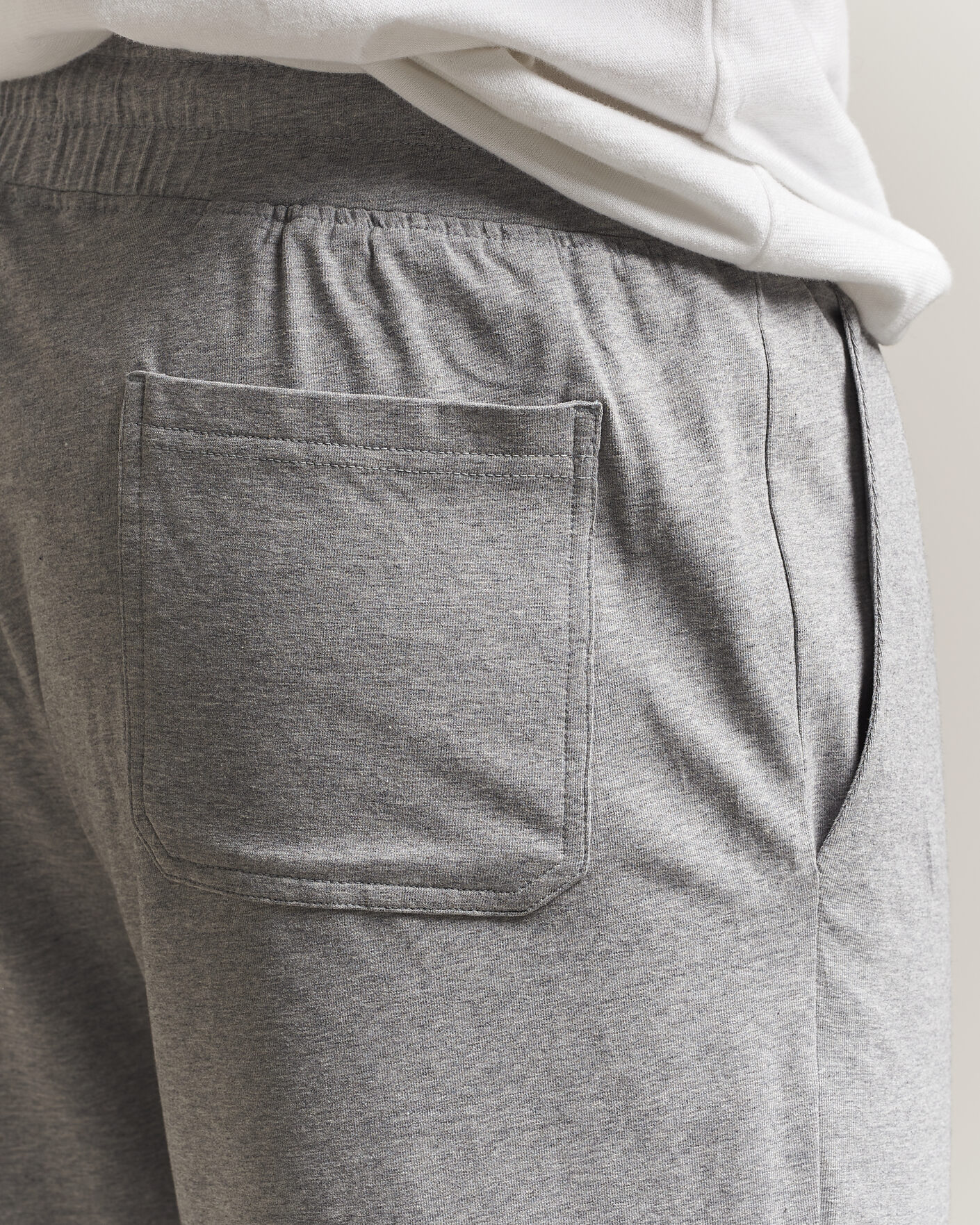 Herre | Shorts | Bread & Boxers | Pyjama Shorts Grey Melange