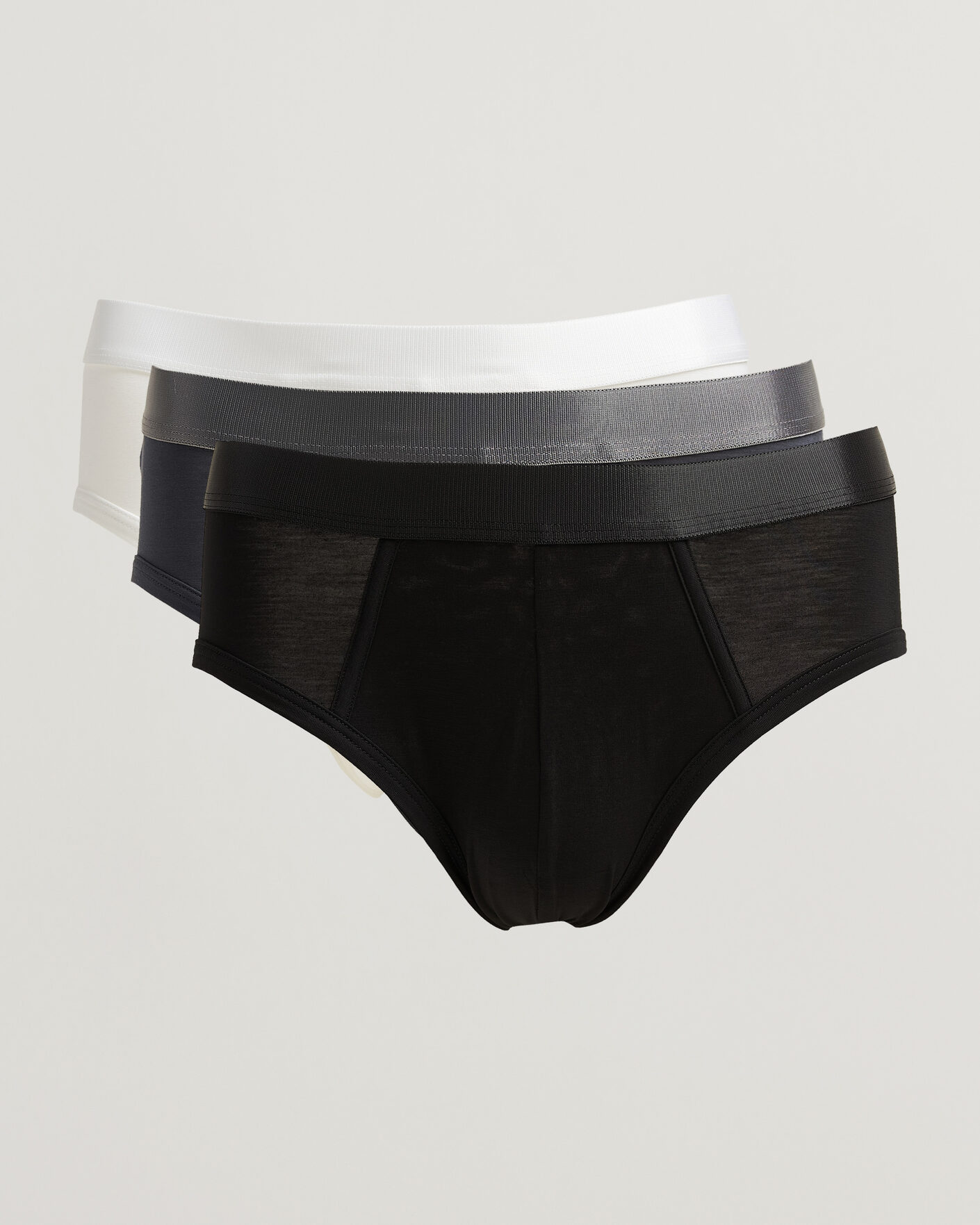 Herre | Undertøj | CDLP | 3-Pack Y-Brief Warm Charcoal/Black/White