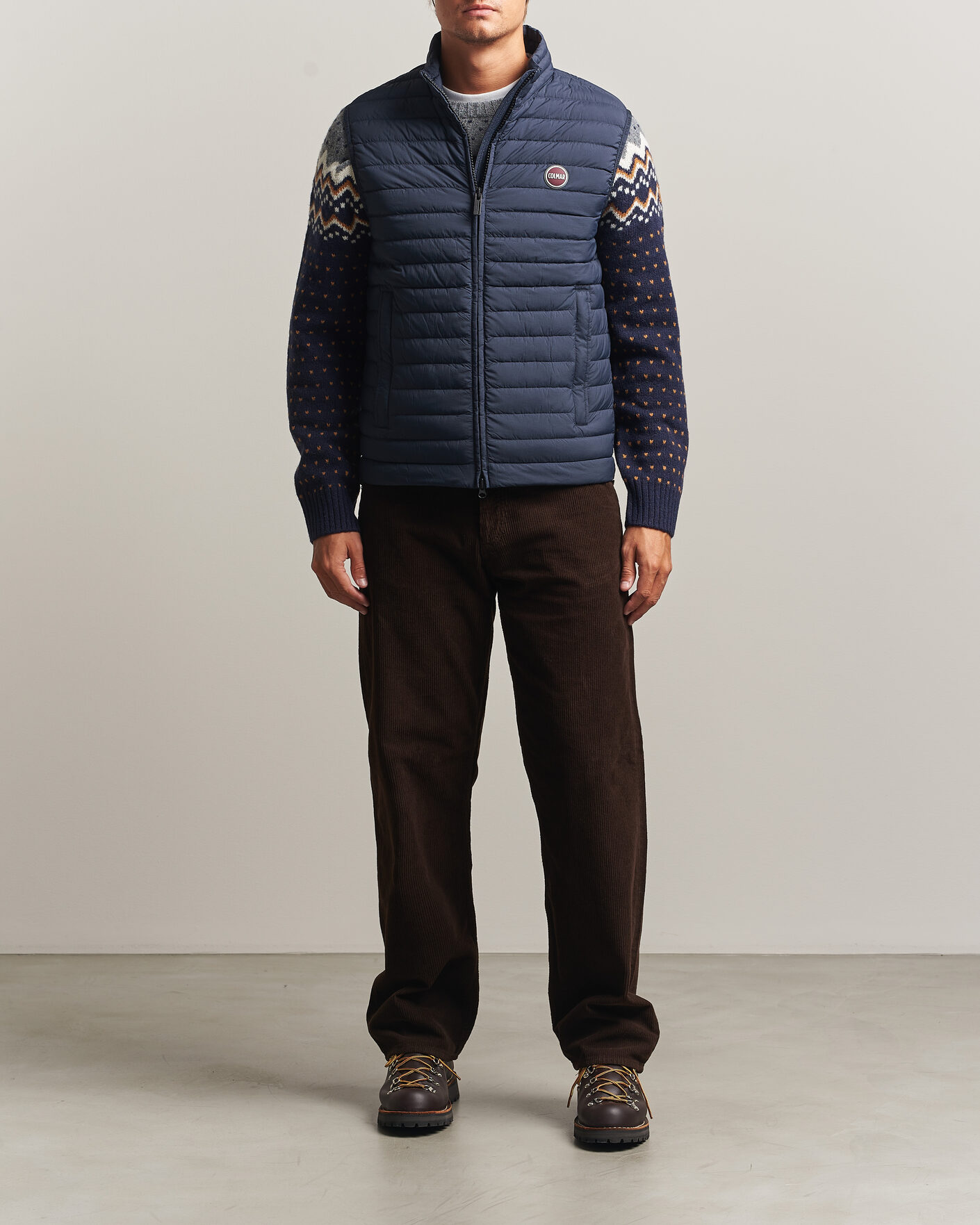 Herre | Veste | Colmar | Lightweight Down Vest Navy