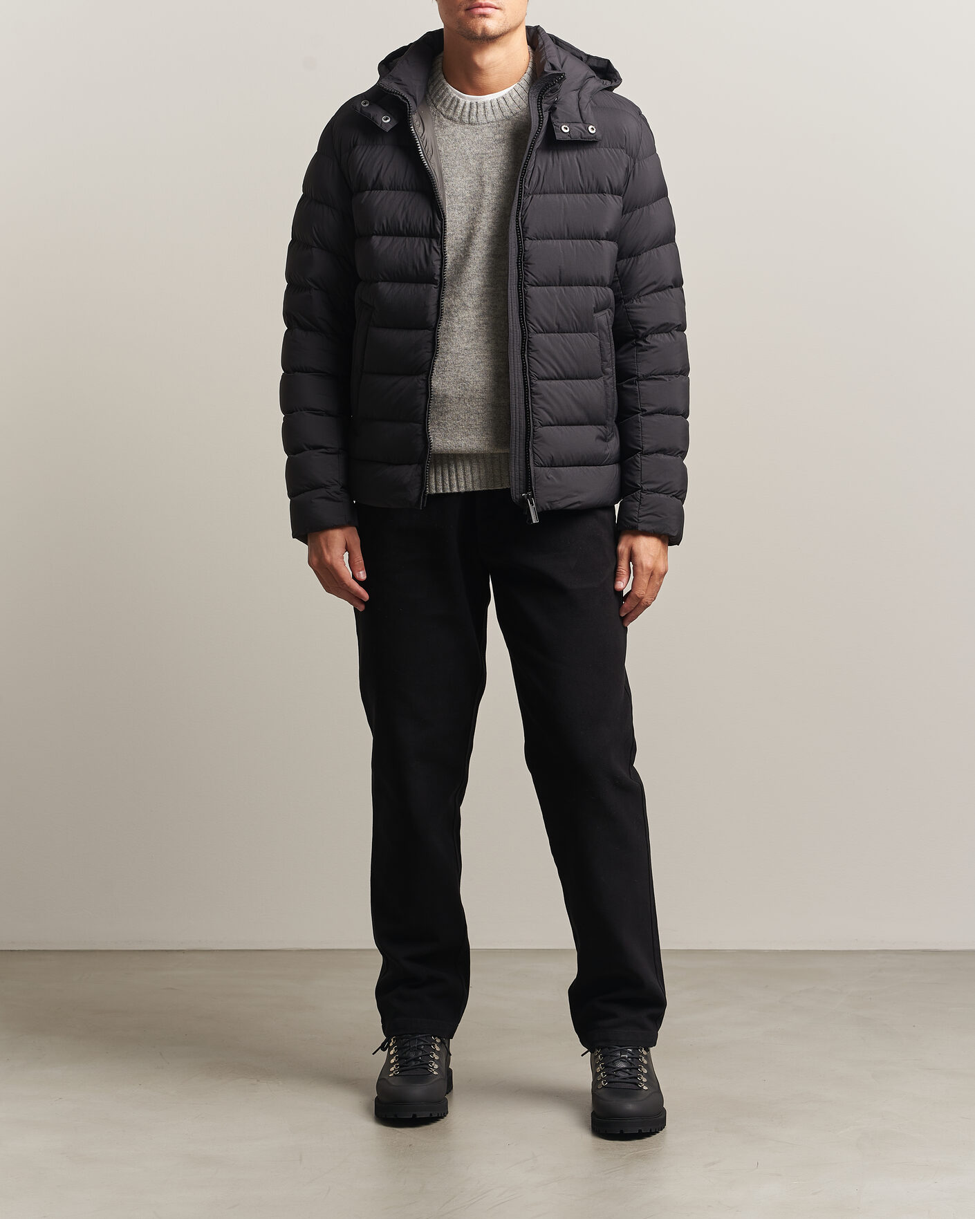 Herre | Jakker | Colmar | Quilted Down Jacket Black