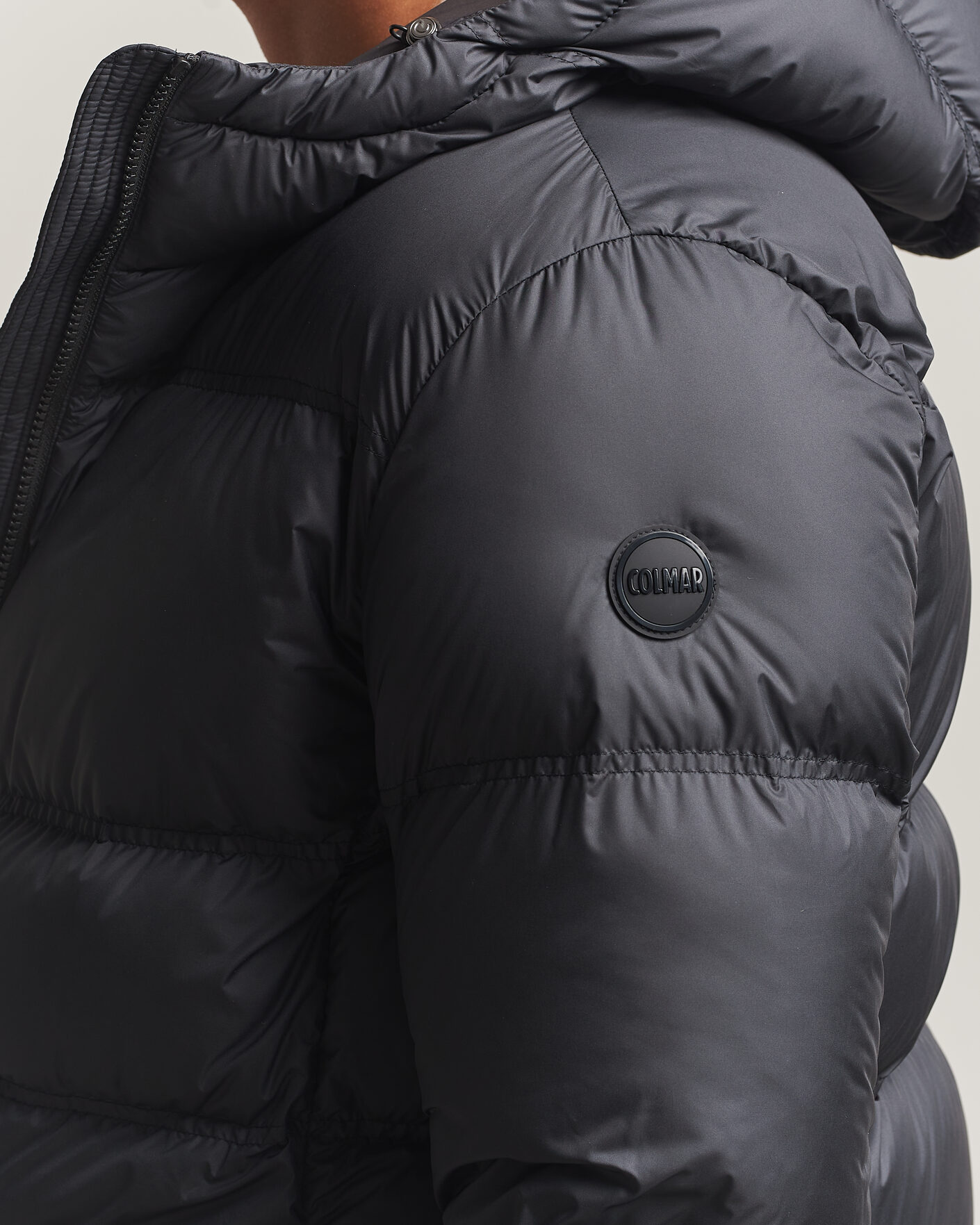 Herre | Jakker | Colmar | Hood Down Jacket Black