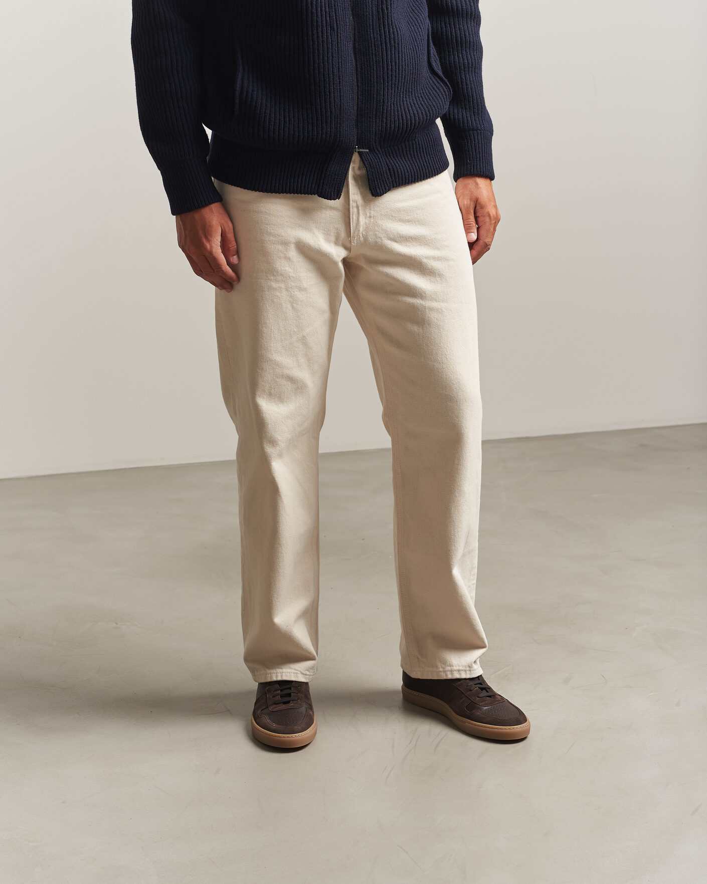 Herre | Sneakers | Common Projects | Bball Duo Leather Sneaker Dark Brown