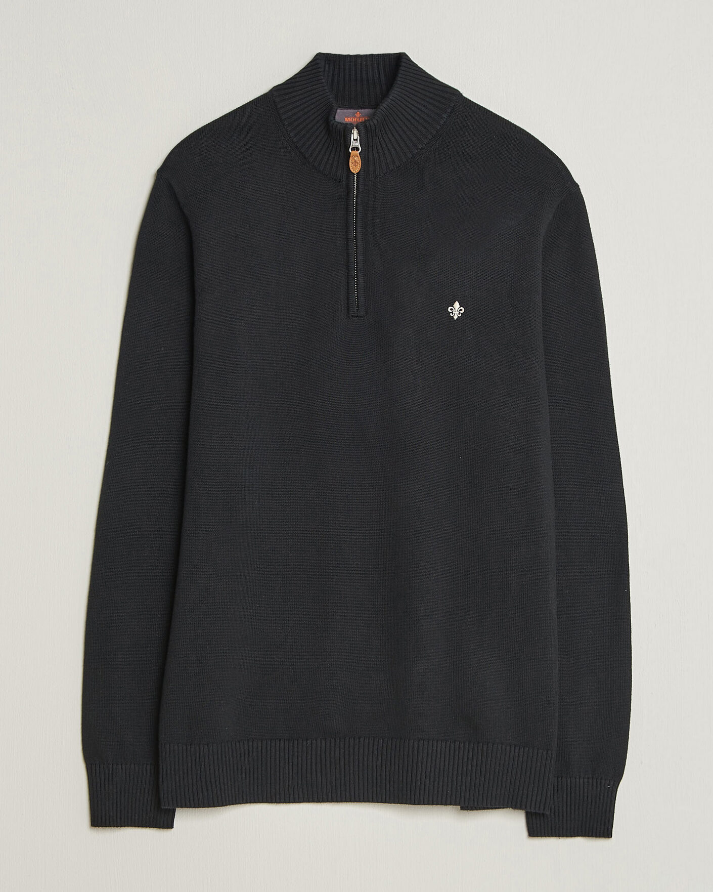 Herre | Trøjer | Morris | Darmon Half Zip Black