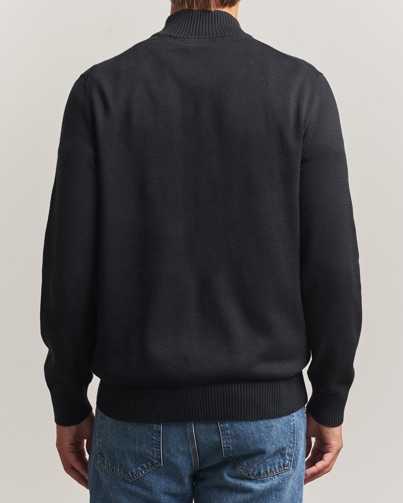 Herre | Trøjer | Morris | Darmon Half Zip Black
