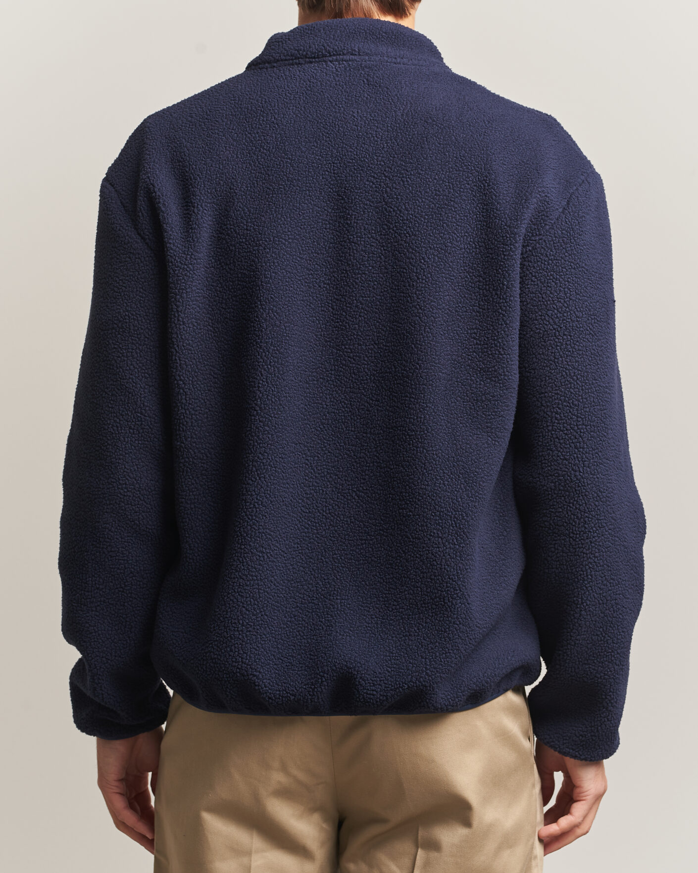 Herre | Trøjer | Drôle de Monsieur | Slogan Sherpa Jacket Navy
