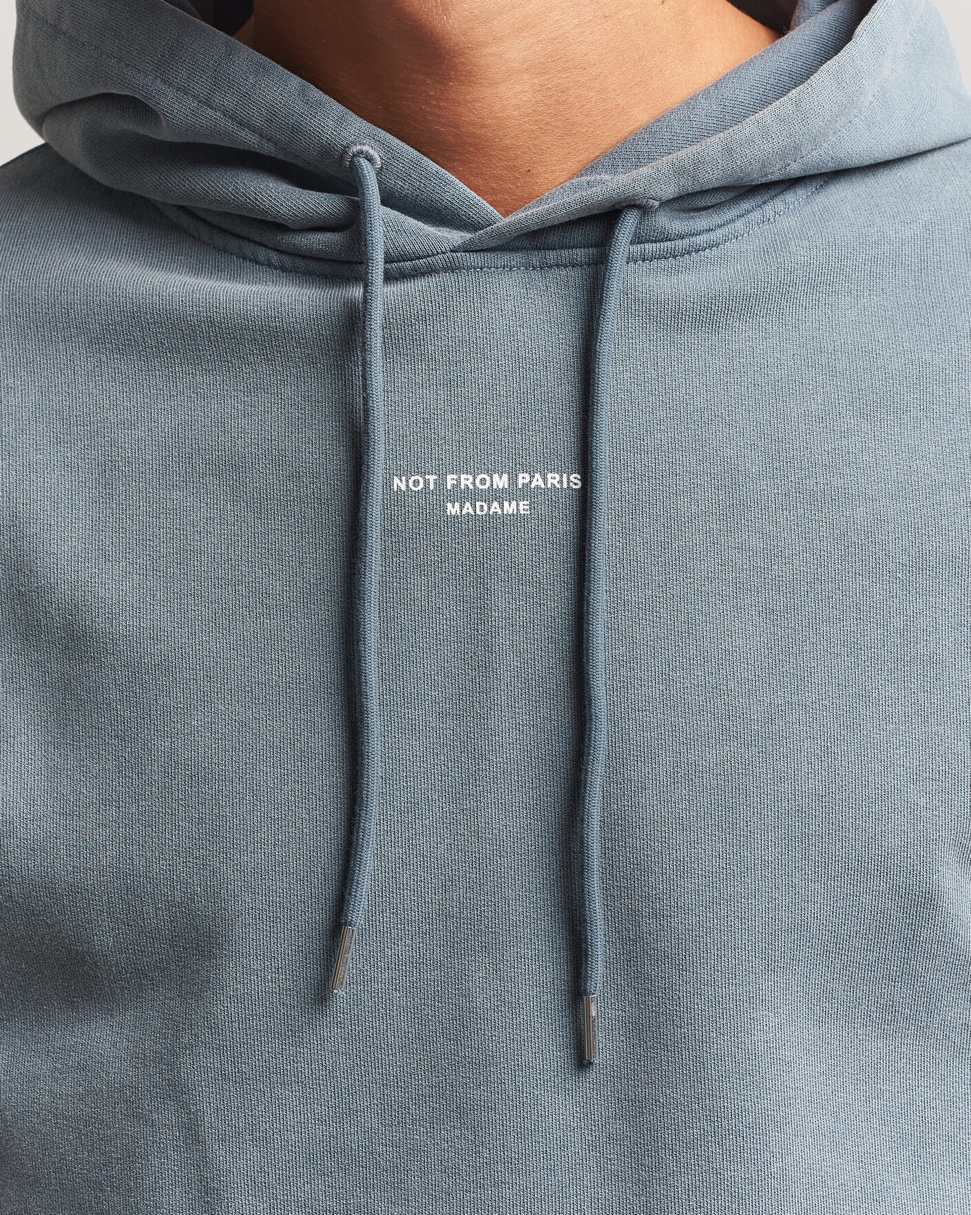 Herre | Trøjer | Drôle de Monsieur | Classic Slogan Hoodie Dark Grey