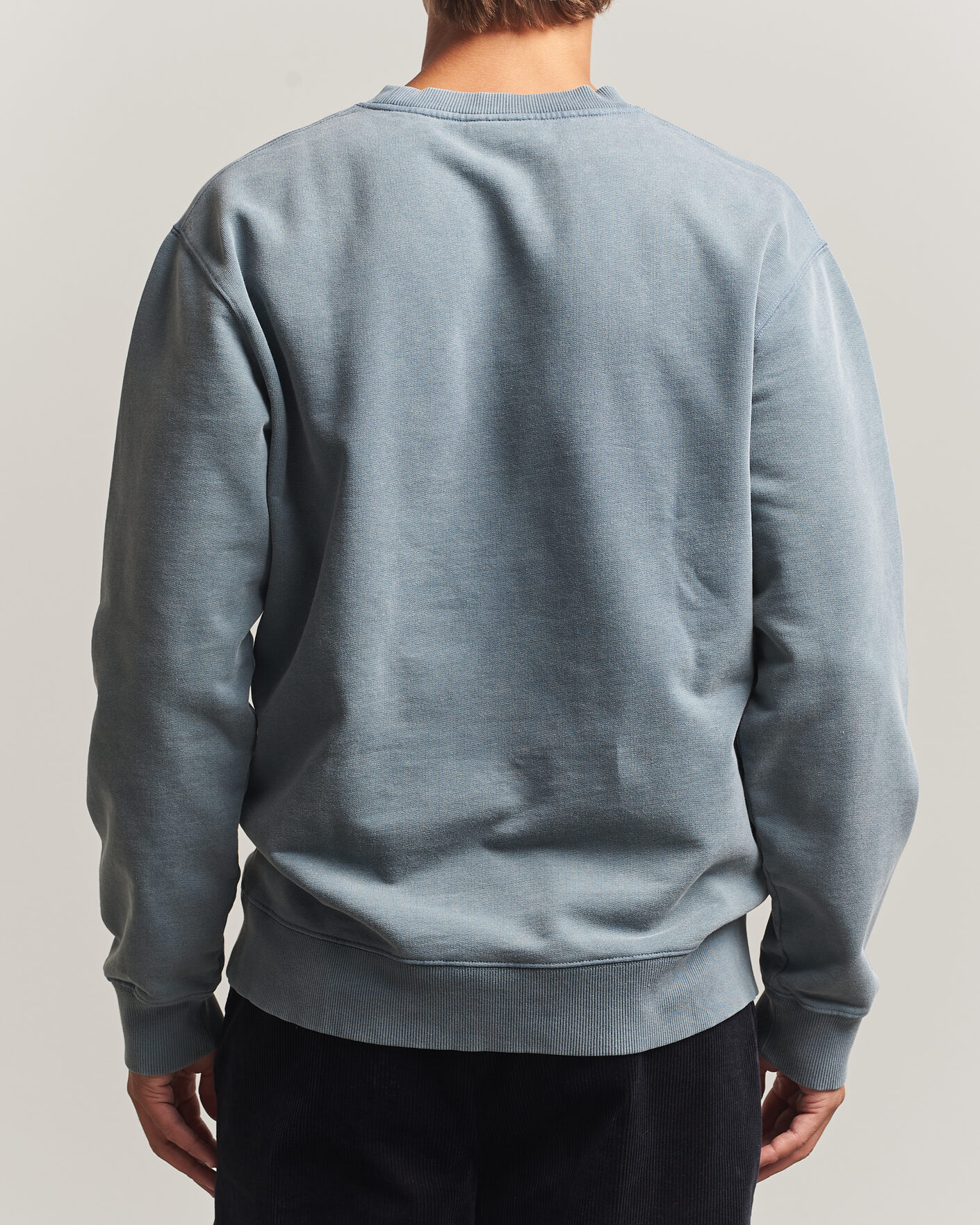 Herre | Trøjer | Drôle de Monsieur | Classic Slogan Sweatshirt Dark Grey