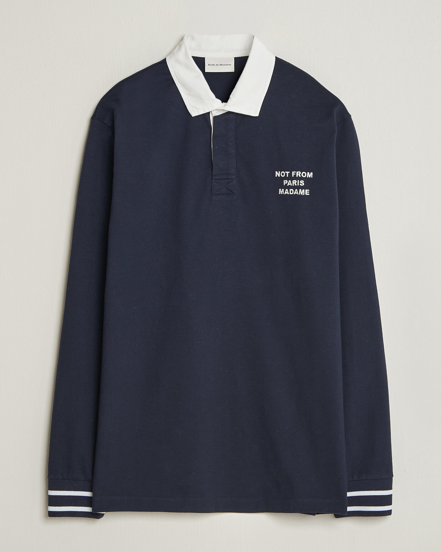 Herre | Trøjer | Drôle de Monsieur | Slogan Rugger Navy