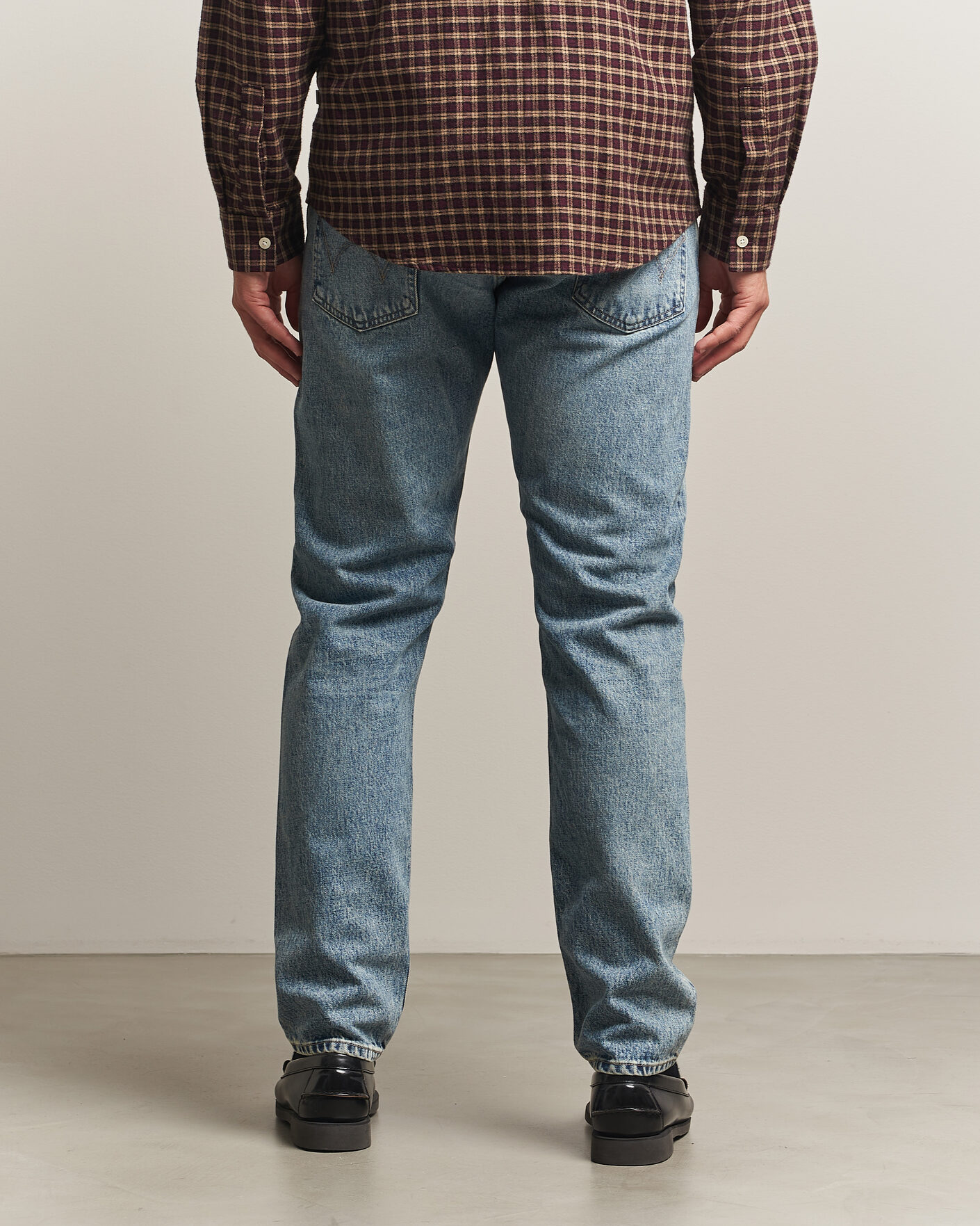 Herre | Jeans | EDWIN | Regular Tapered Rainbow Selvage Jeans Light Used