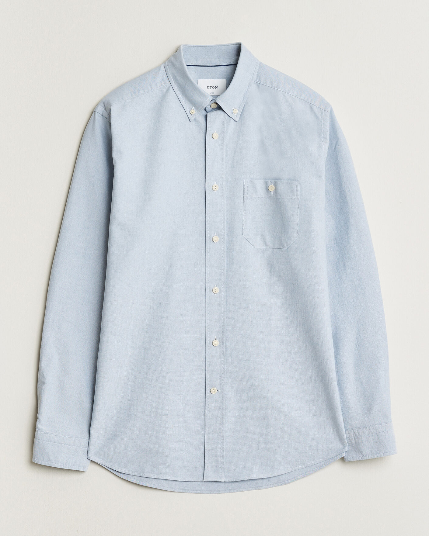 Herre | Skjorter | Eton | Regular Fit Ivy Oxford Shirt Light Blue