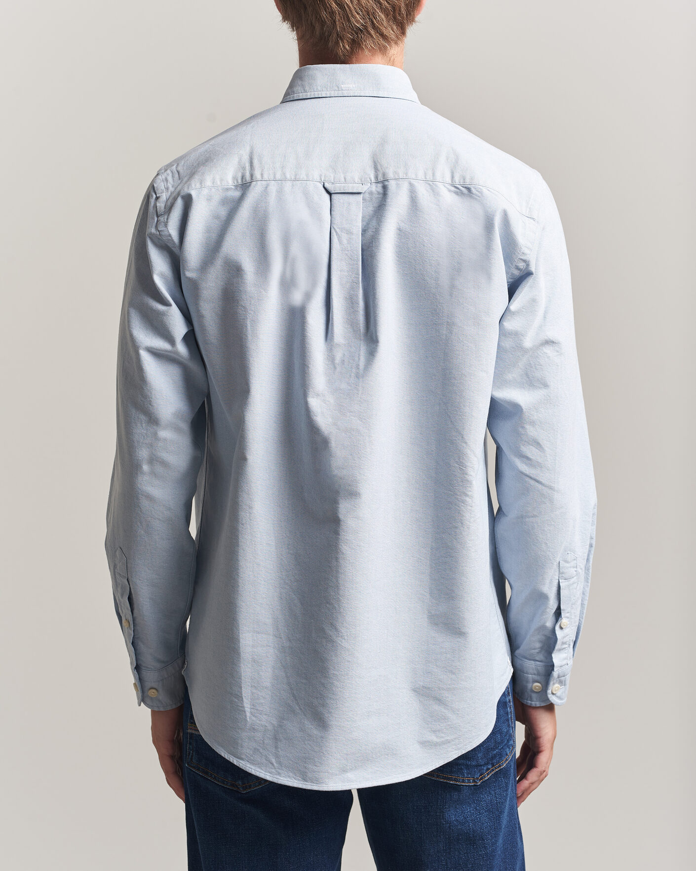Herre | Skjorter | Eton | Regular Fit Ivy Oxford Shirt Light Blue