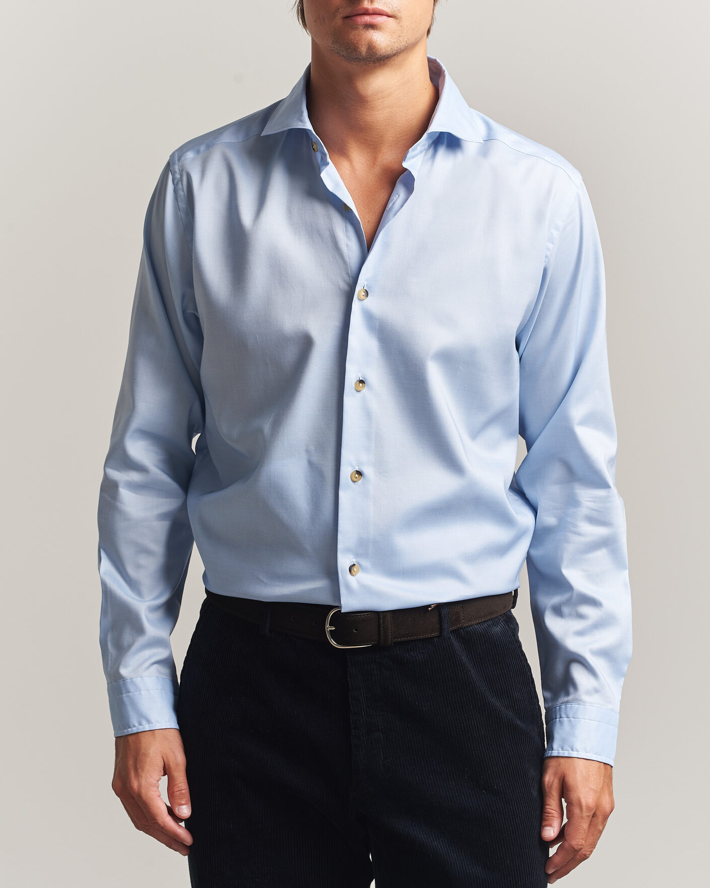 Herre | Skjorter | Eton | Signature Oxford Shirt Light Blue