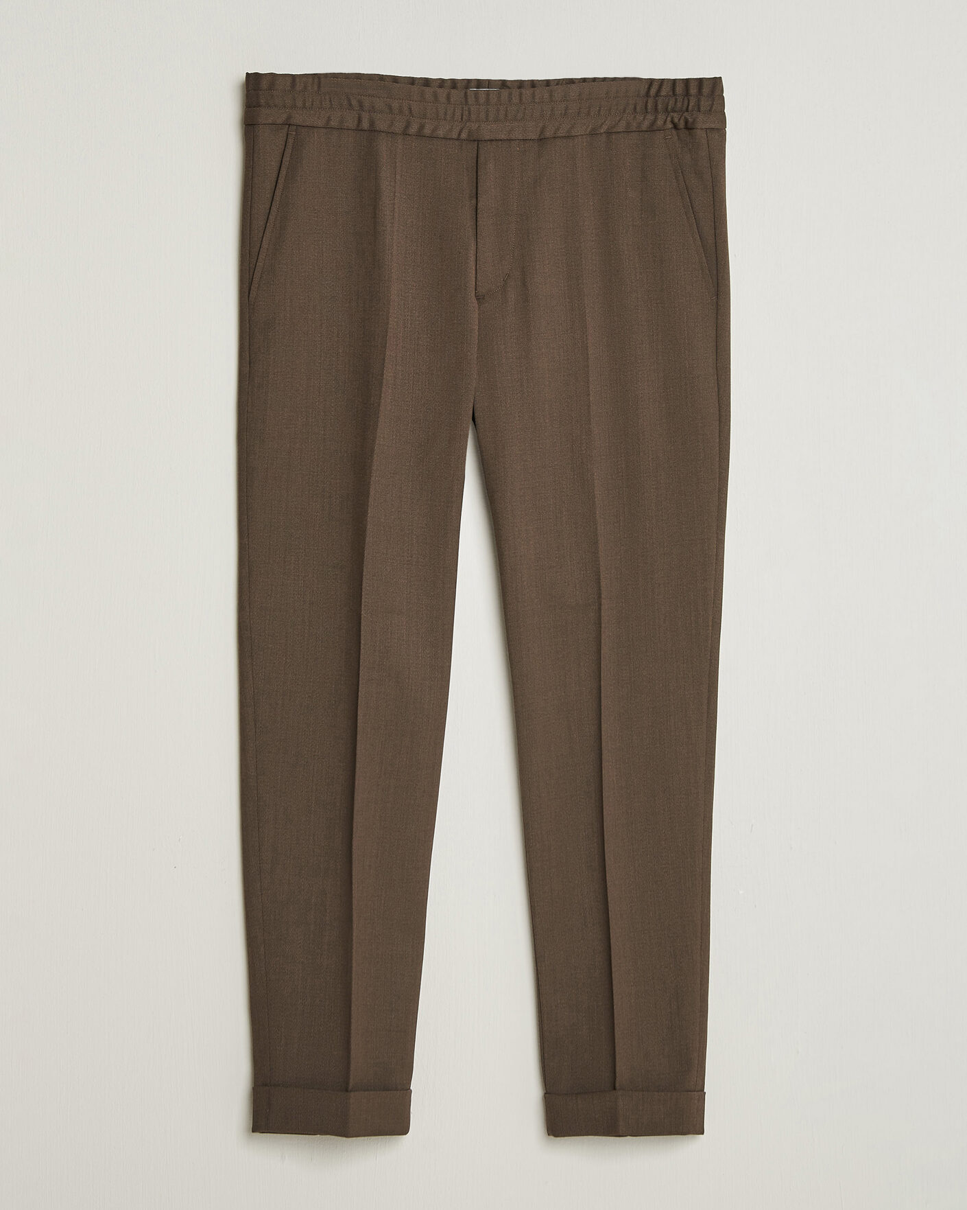 Herre | Bukser | Filippa K | Terry Wool Trousers Walnut Brown
