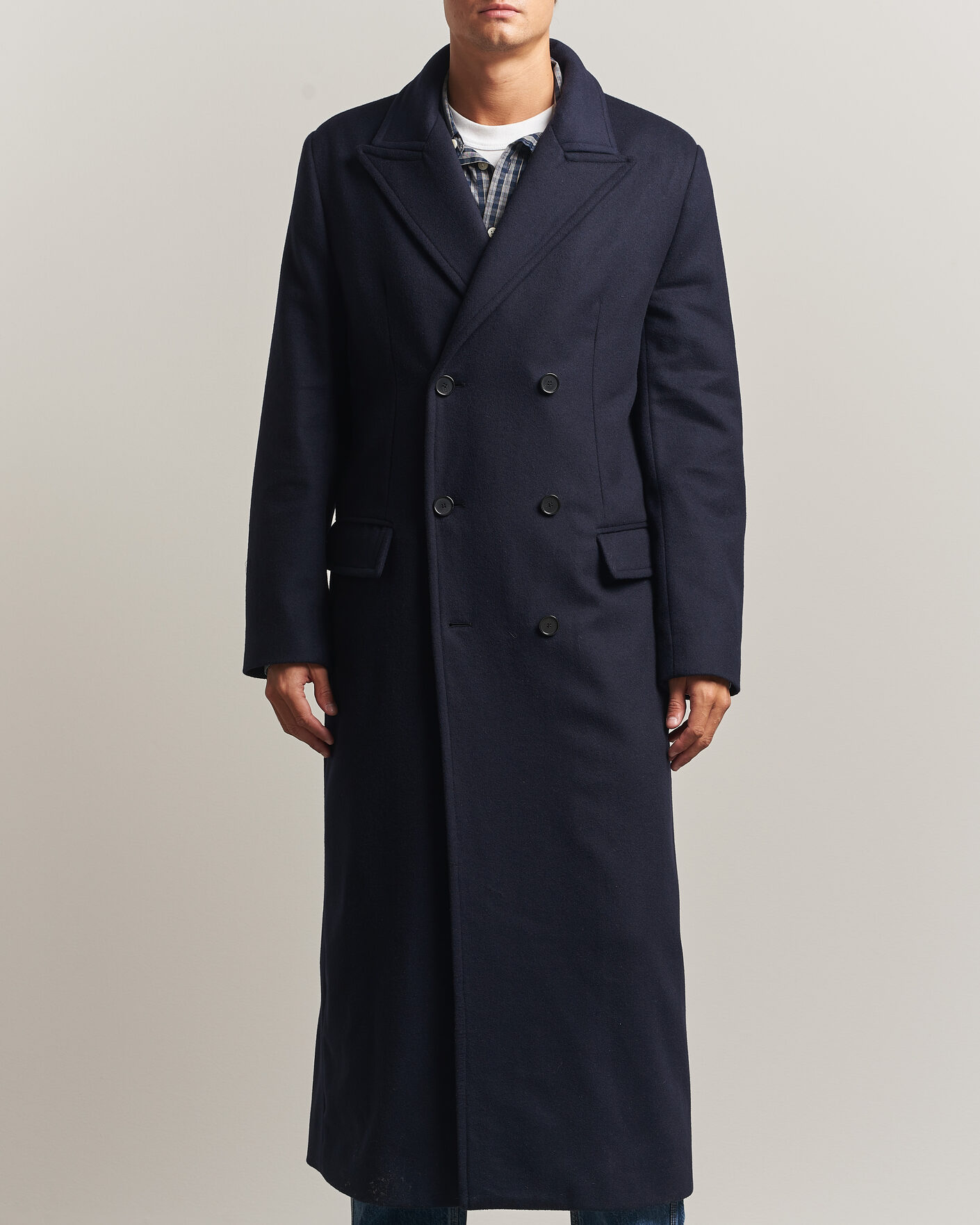 Herre | Jakker | Filippa K | Damian Wool Coat French Navy