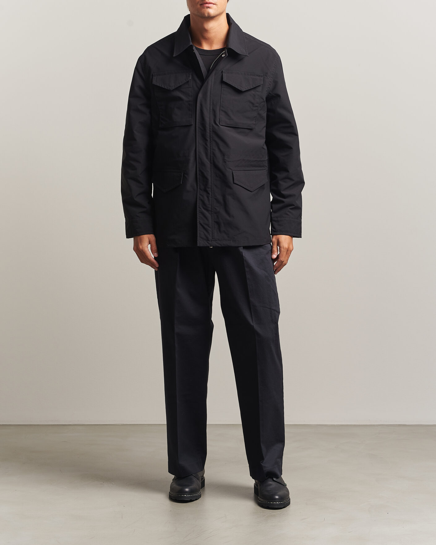 Herre | Jakker | Filippa K | Field Jacket Black