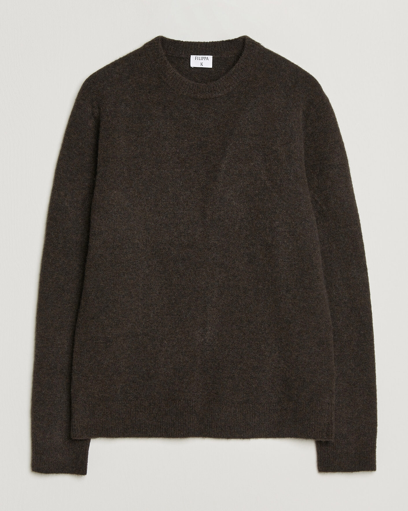 Herre | Trøjer | Filippa K | Yak Knitted Sweater Golden Brown