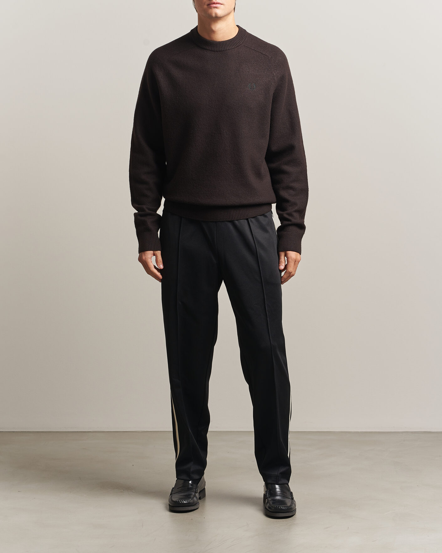 Herre | Bukser | Fred Perry | Tipped Taped Track Pants Black