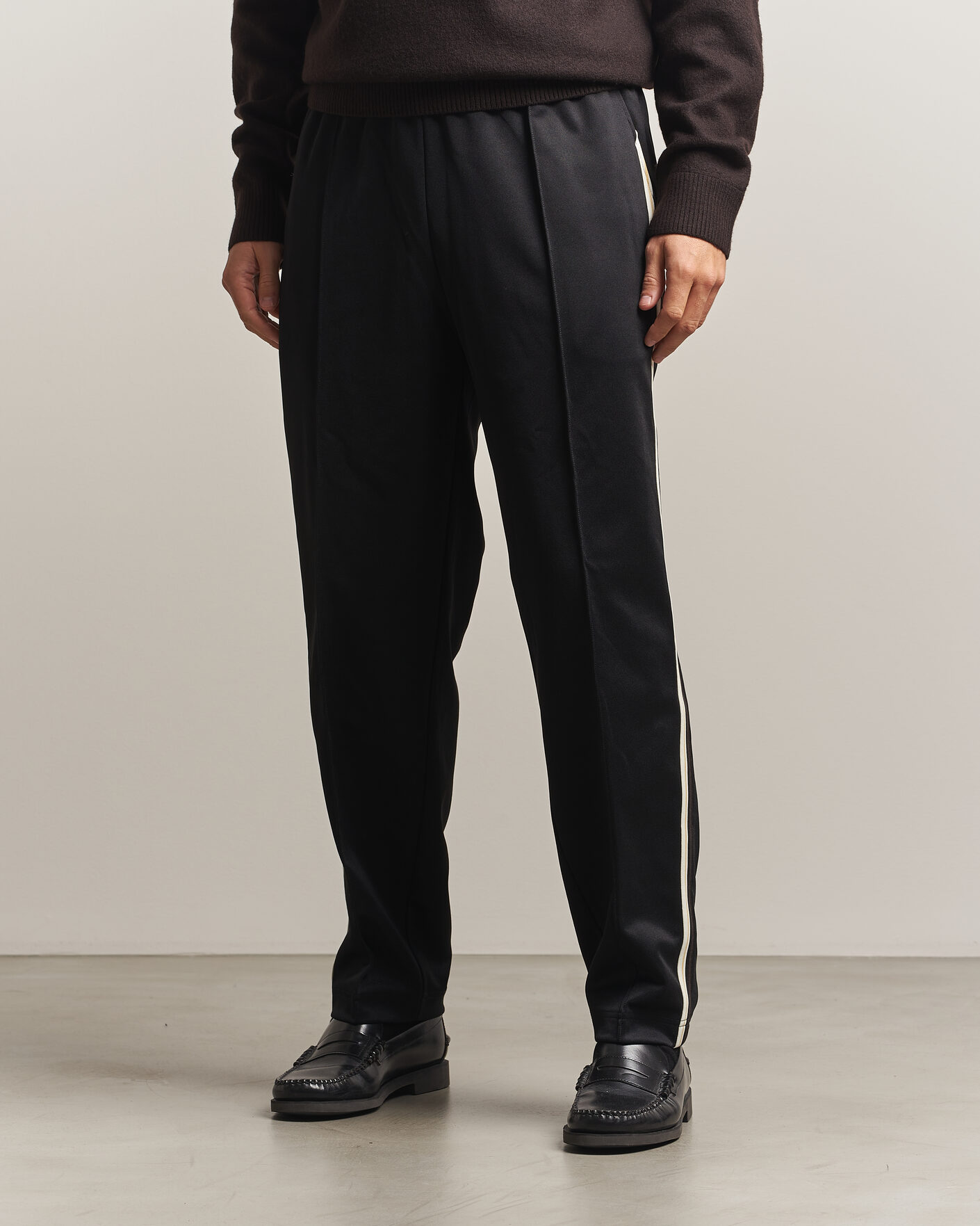 Herre | Bukser | Fred Perry | Tipped Taped Track Pants Black