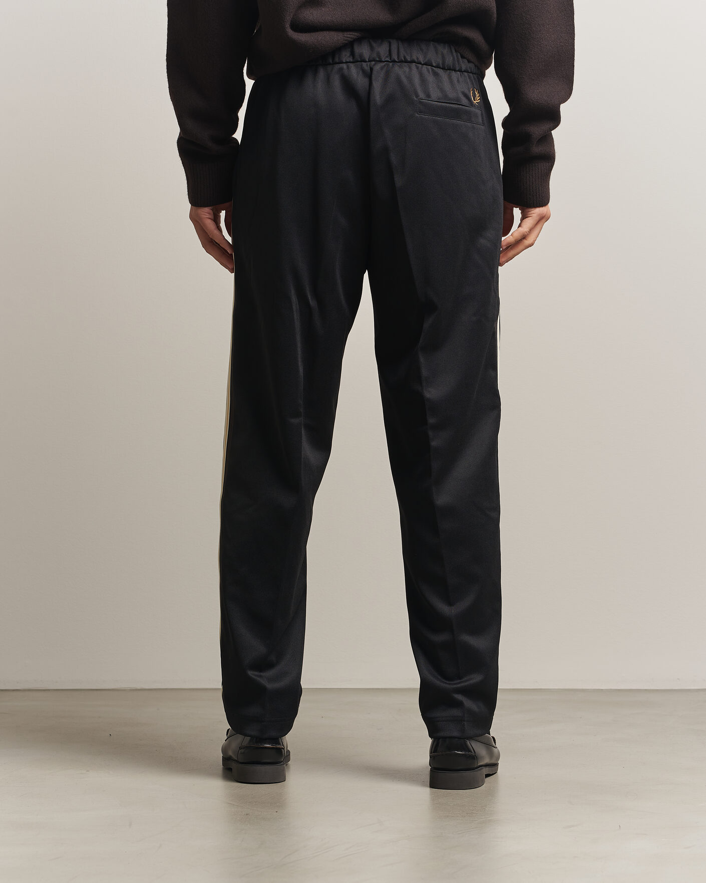 Herre | Bukser | Fred Perry | Tipped Taped Track Pants Black