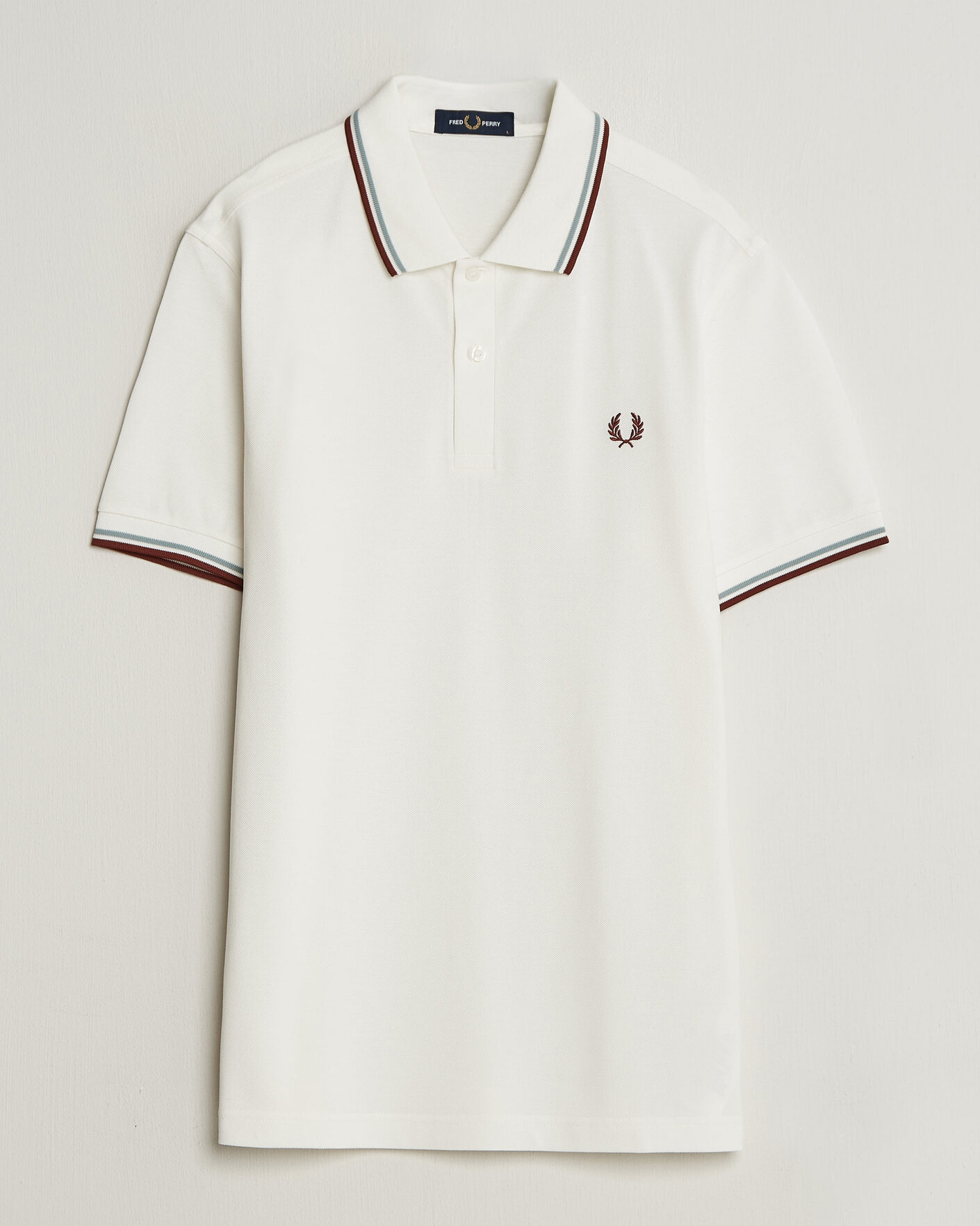 Herre | Polotrøjer | Fred Perry | Twin Tipped Polo Shirt Ecru