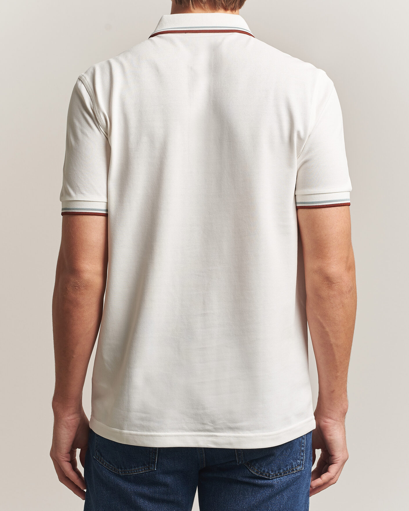 Herre | Polotrøjer | Fred Perry | Twin Tipped Polo Shirt Ecru