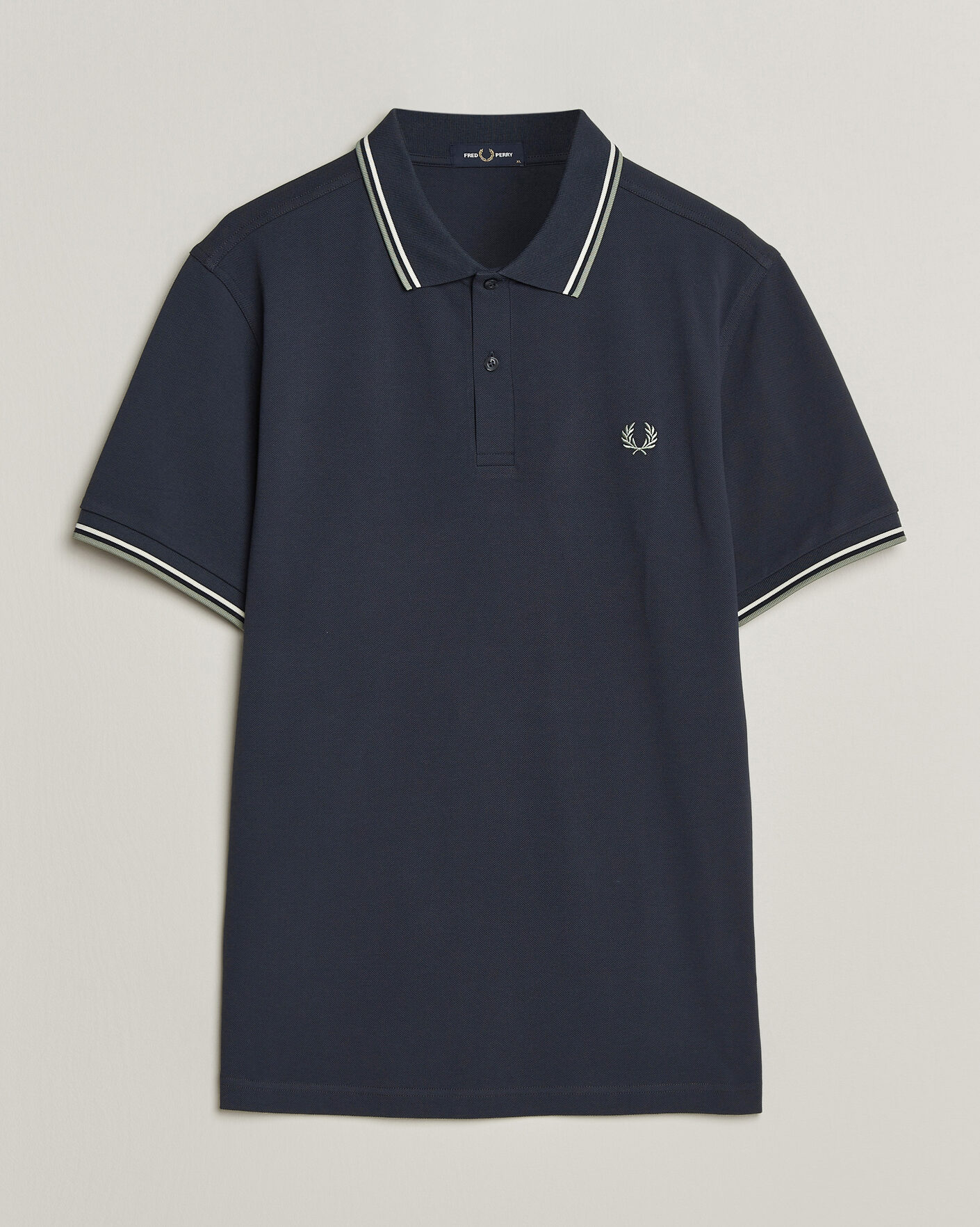 Herre | Polotrøjer | Fred Perry | Twin Tipped Polo Shirt Dark Airforce