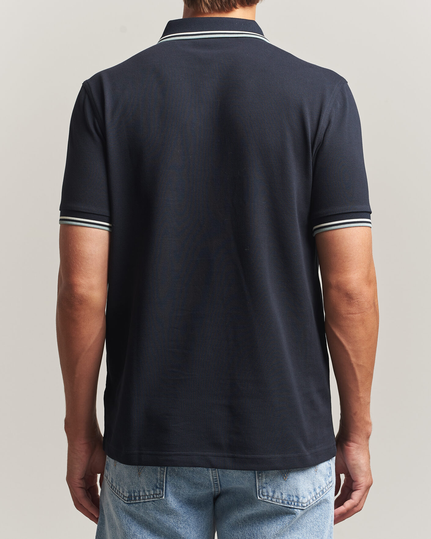 Herre | Polotrøjer | Fred Perry | Twin Tipped Polo Shirt Navy