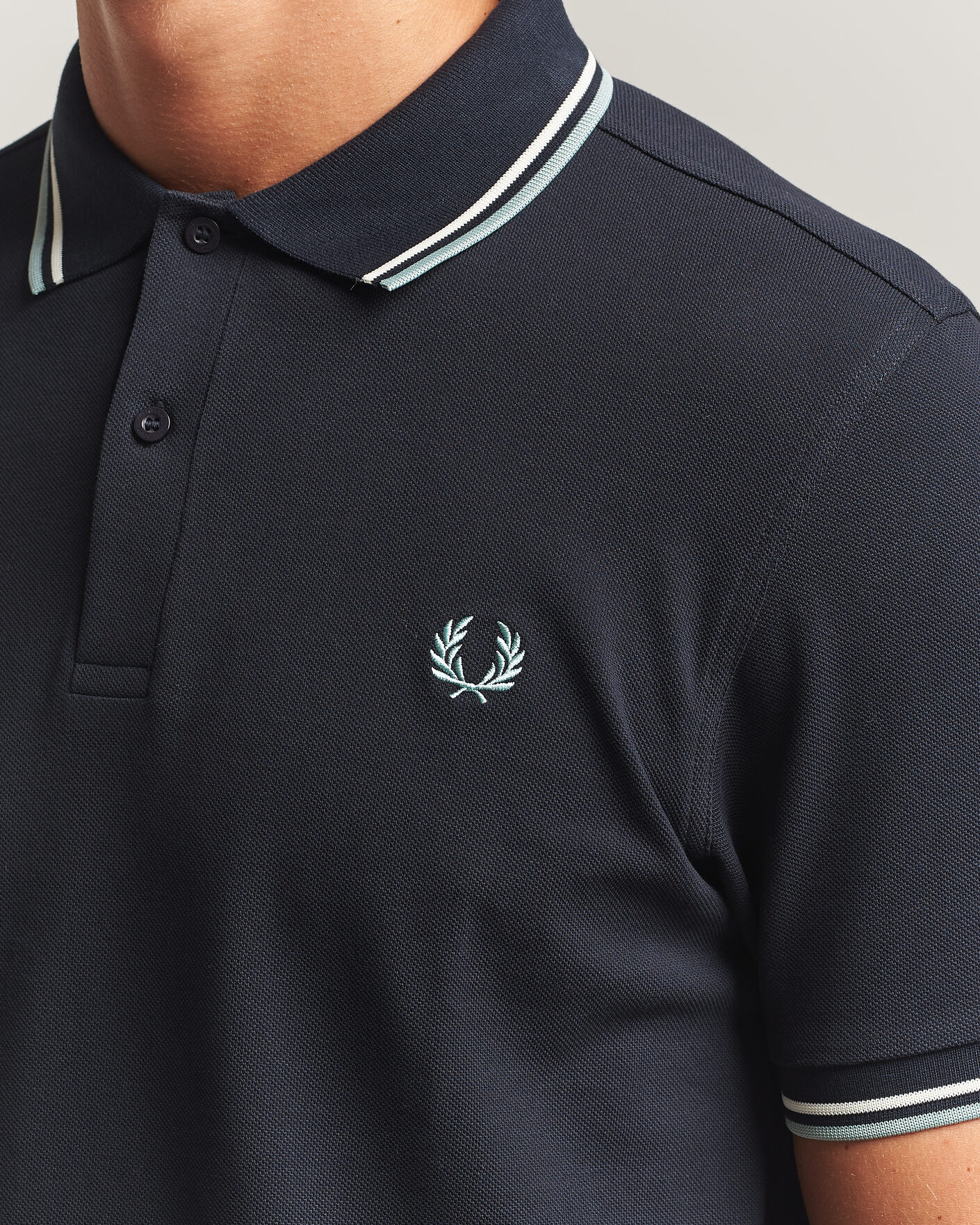 Herre | Polotrøjer | Fred Perry | Twin Tipped Polo Shirt Navy